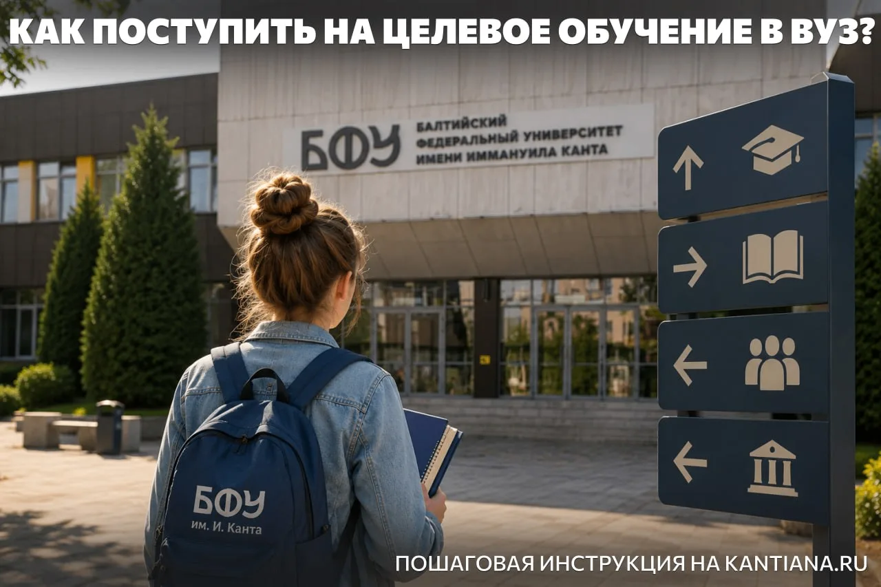📝 Как поступить на целевое обучение в БФУ: пошаговая инструкция для абитуриентов