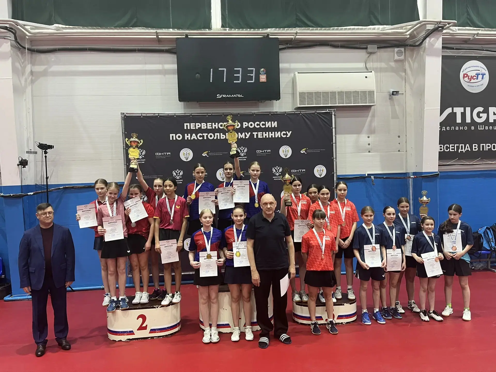 🏓 С 26 по 31 мая в Чебоксарах прошло Первенство России по настольному теннису среди юн...