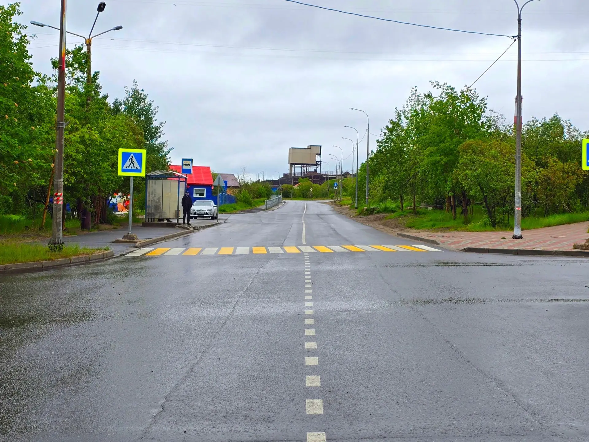 🛣️ Дорожная разметка в округе обновлена