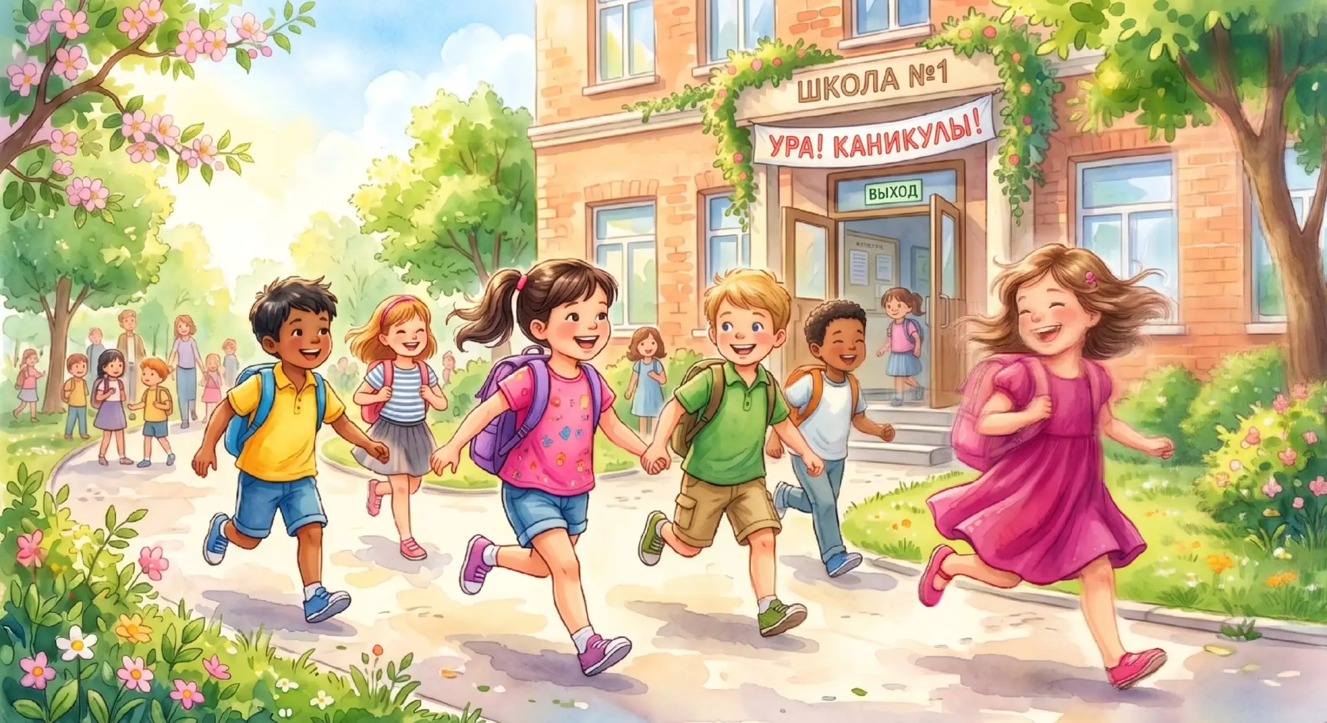 Ура! Каникулы!