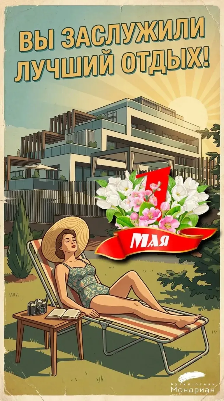 Мир, труд, май — и… заслуженный отдых! ☀️
