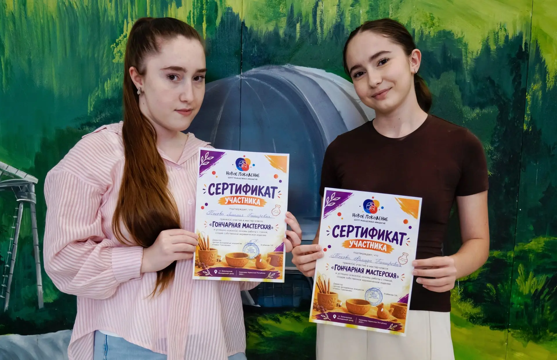 Вторая (заключительная) часть фоторепортатажа с завершающего этапа мастер-класса «Гончарная мастерск