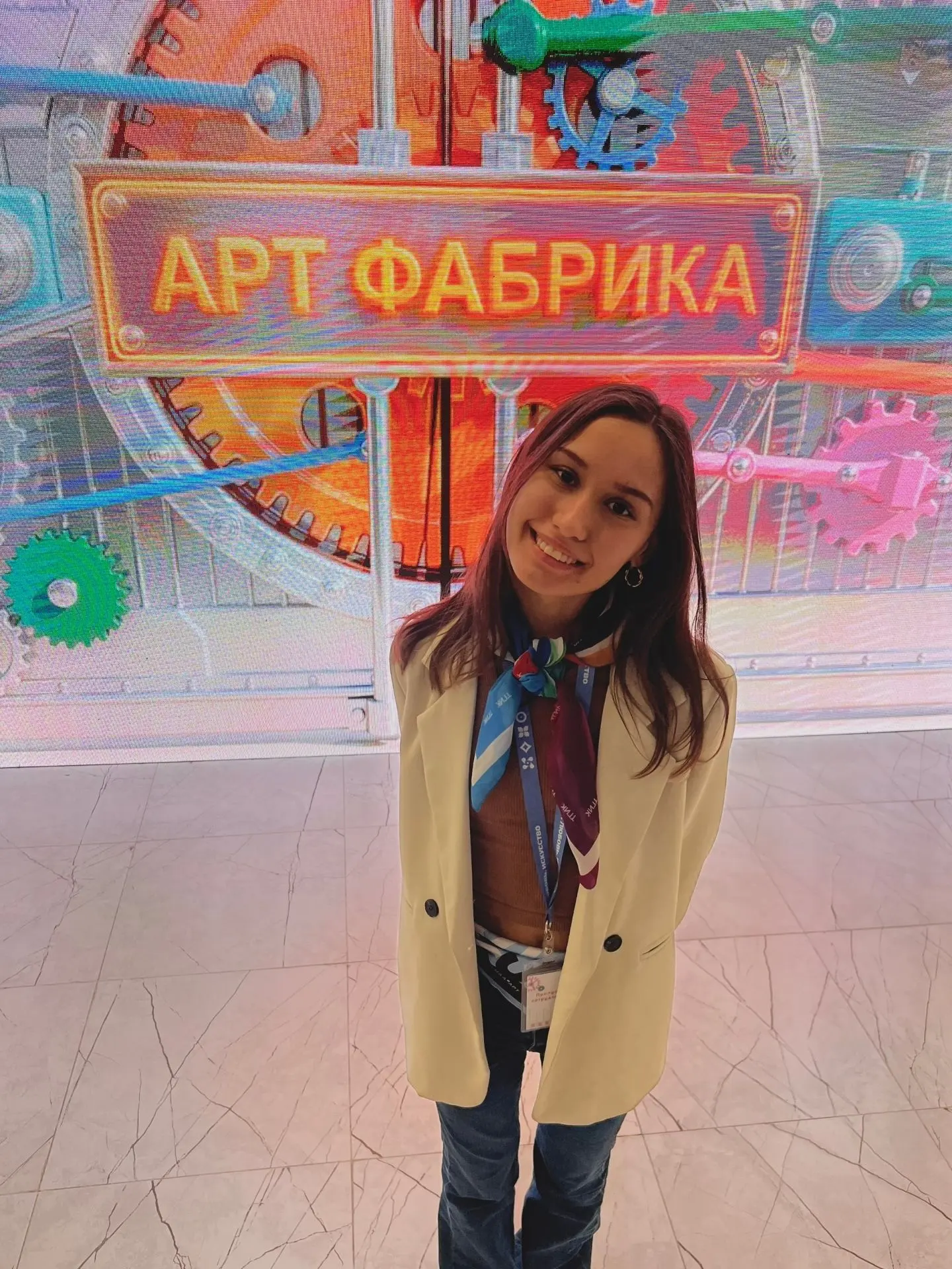 #СтуденческийСоветТГИК 🌟 Студентка ТГИК - амбассадор «Тавриды»!  🫶❤️ Мы спешим поделиться замечатель