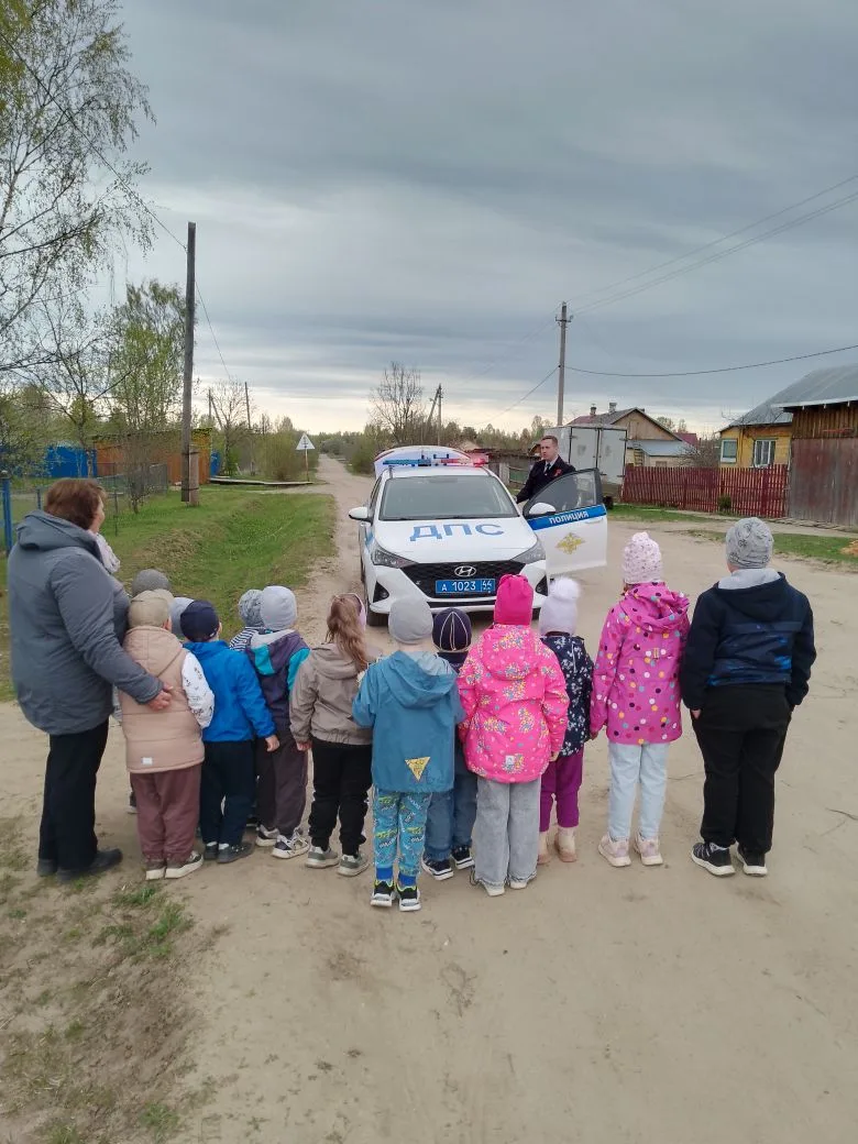Сегодня в детском саду прошел познавательный урок безопасности. В гости к ребятам приех...
