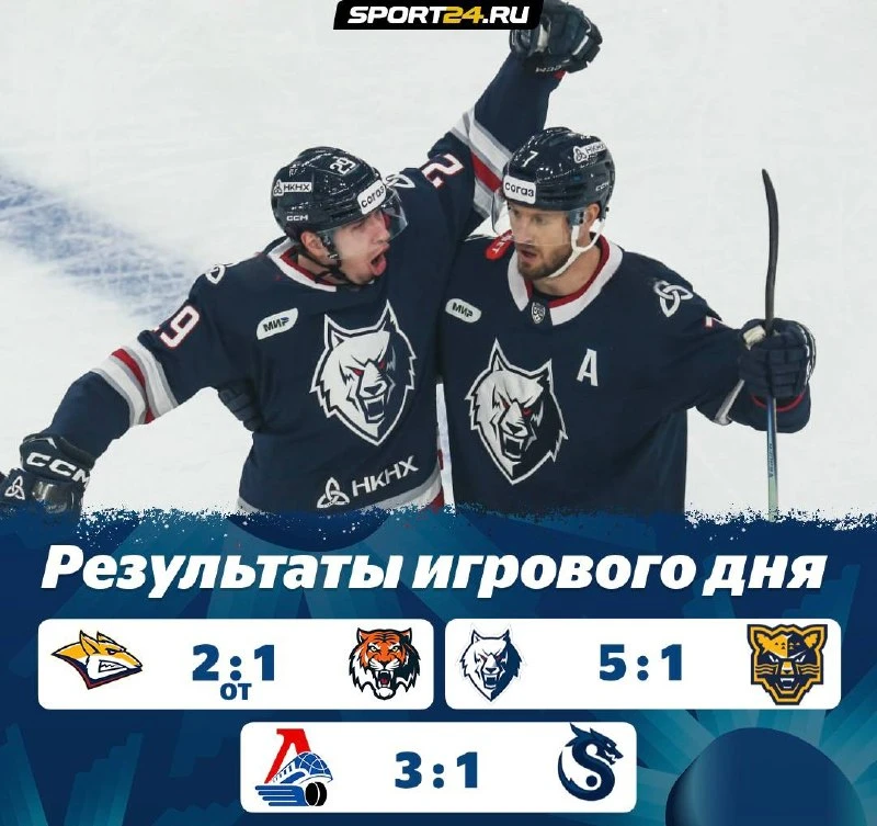 А вот и результаты всех матчей игрового дня ⚡️