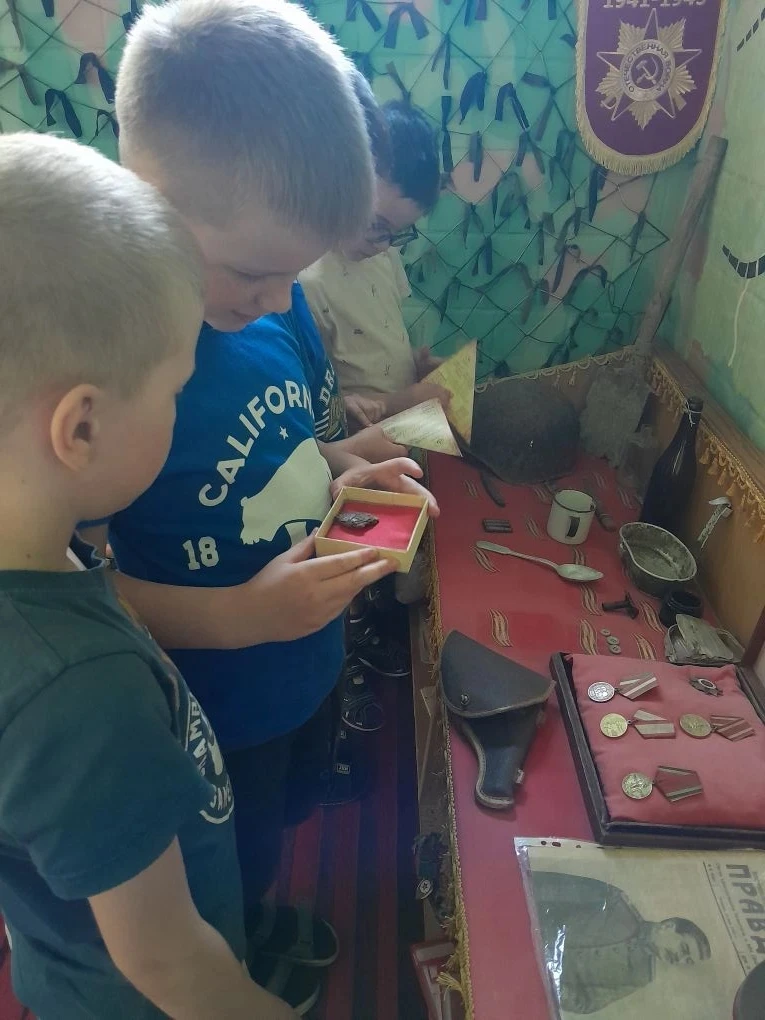 🌟 Урок мужества в музее детского сада: помним и гордимся! 🌟