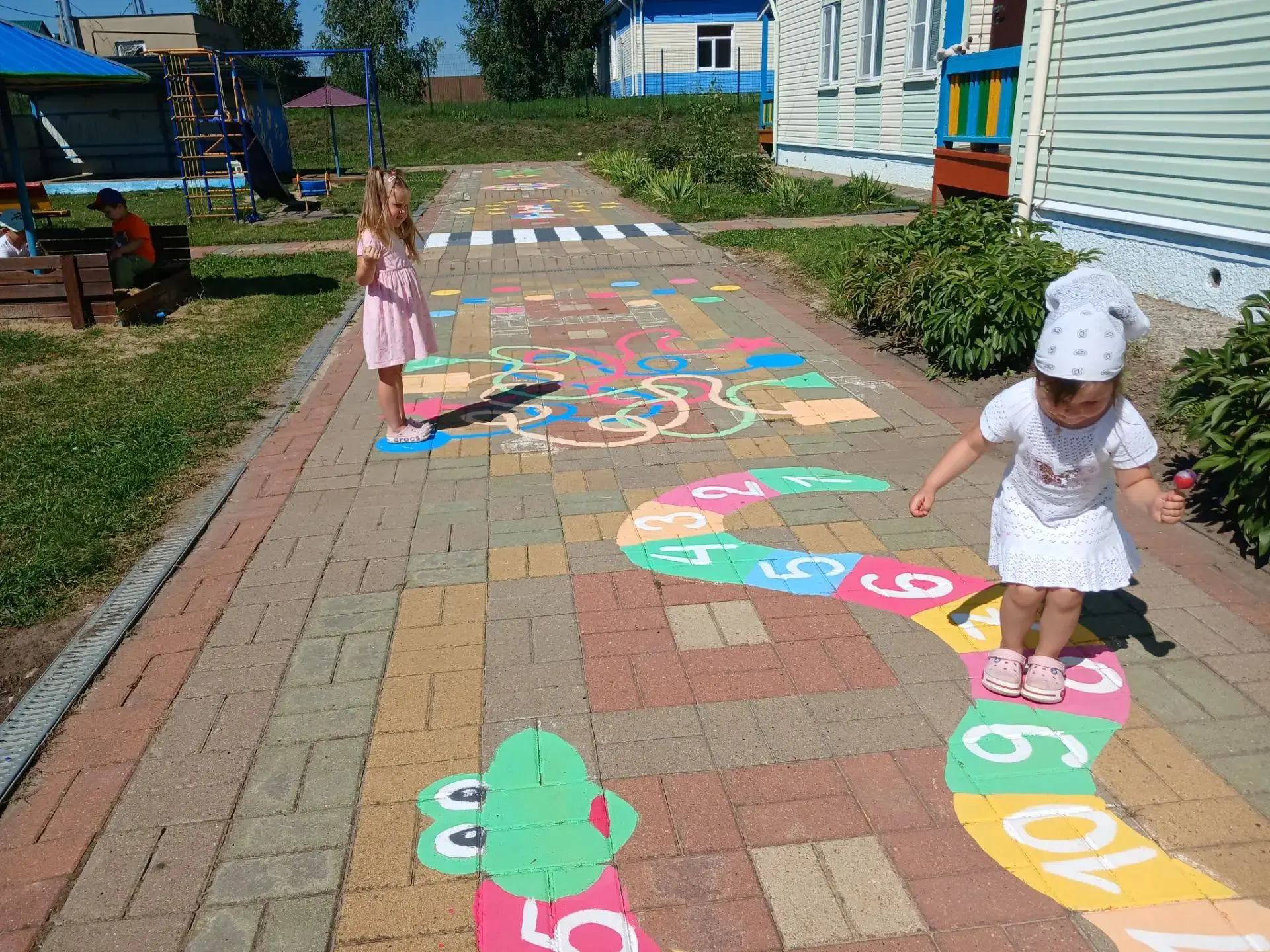 Летние игры на улице☀