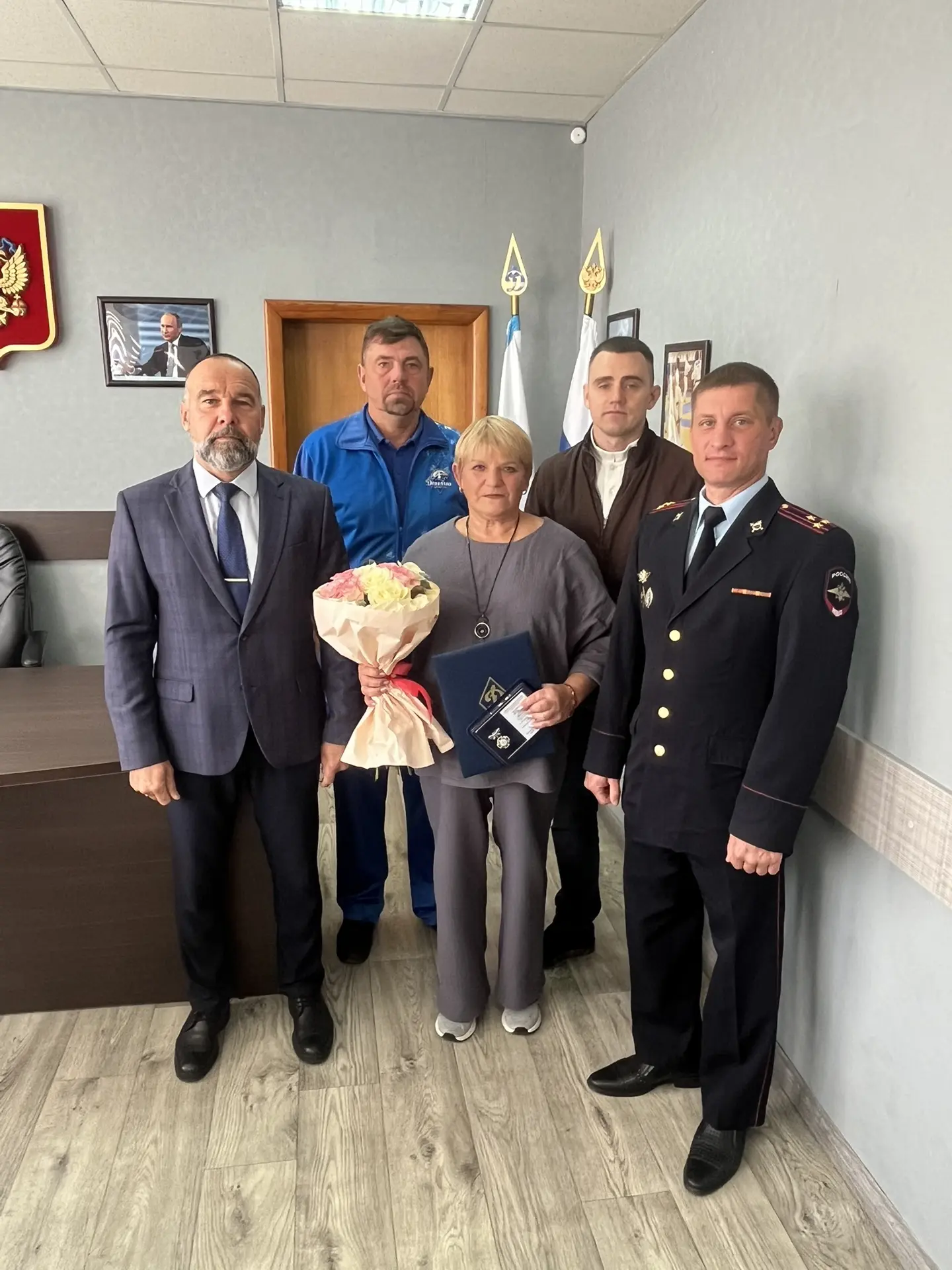🏅Сегодня в торжественной обстановке совместно с представителями Саратовского региональ...
