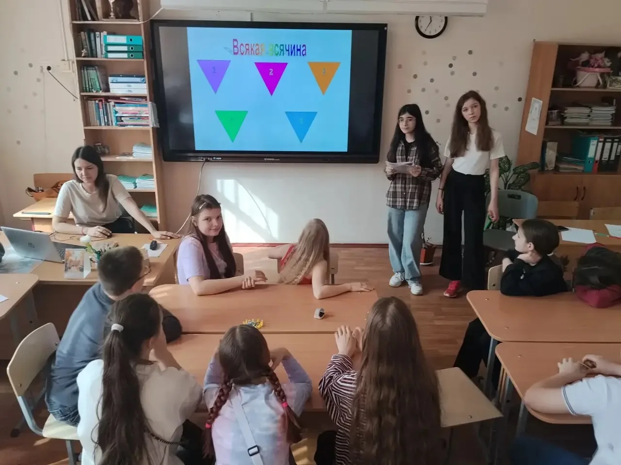 💢 Любимые сказки Пушкина: познавательно и поучительно  🔶 В школьном здании №2 на 2-й Напрудной учени