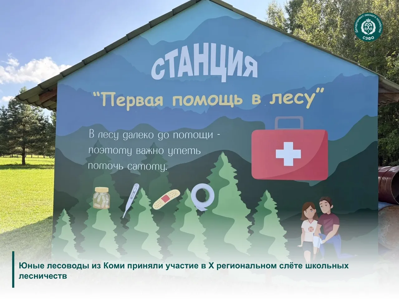 🖇️Делегация из Республики Коми успешно выступила на Юбилейном X Слёте школьных лесниче...
