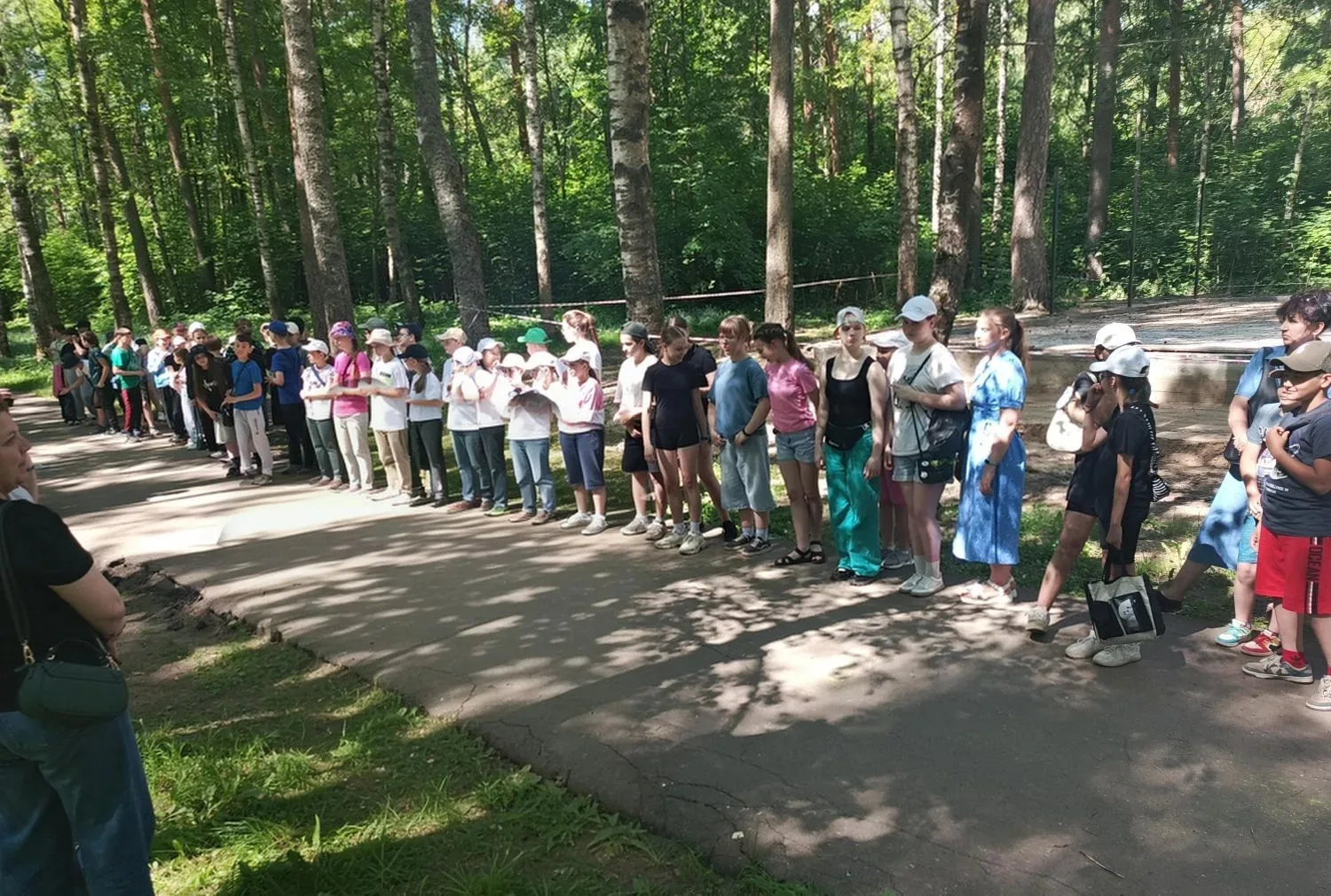 ⚡️9 июня 3‑й отряд пришкольного лагеря «Новая волна — время открытий» участвовал в квест‑игре «Сталк