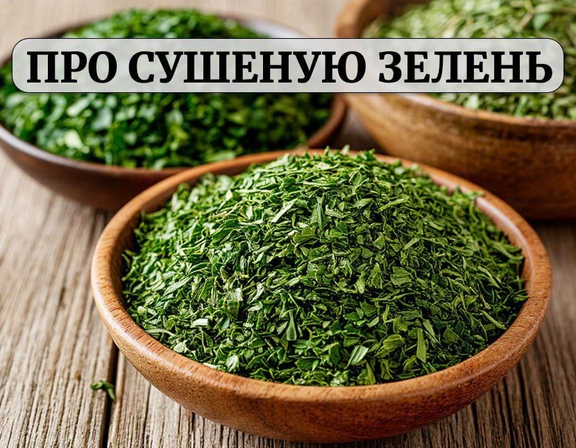 Почему стоит пересмотреть свое отношение к сушеной зелени?