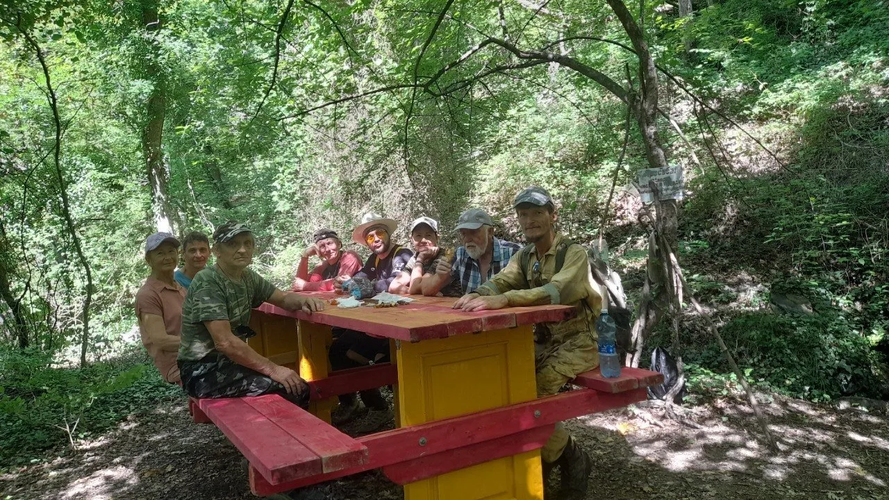 Анатолий Нечаев сообщает, что у родника Строева (там, где развалины башни Боспорского ц...