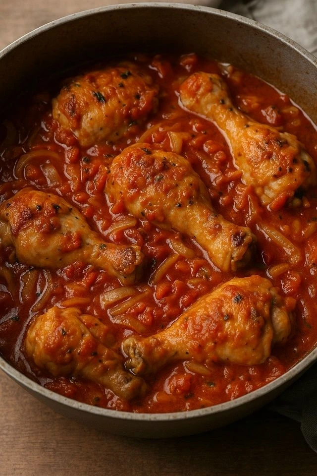 Чахохбили — ароматное куриное рагу по-грузински
