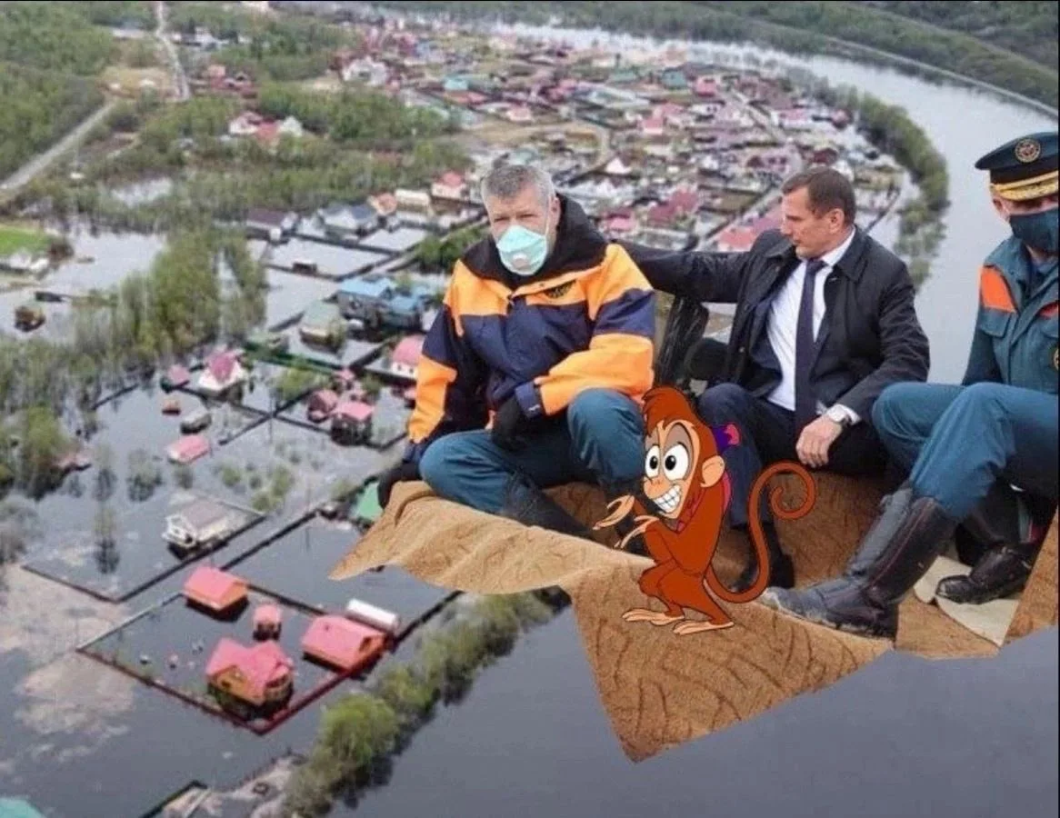 Оперативная сводка Оперштаба.  Коротко: всё норм, до опасного уровня воды в рек Кола ещё сантиметров