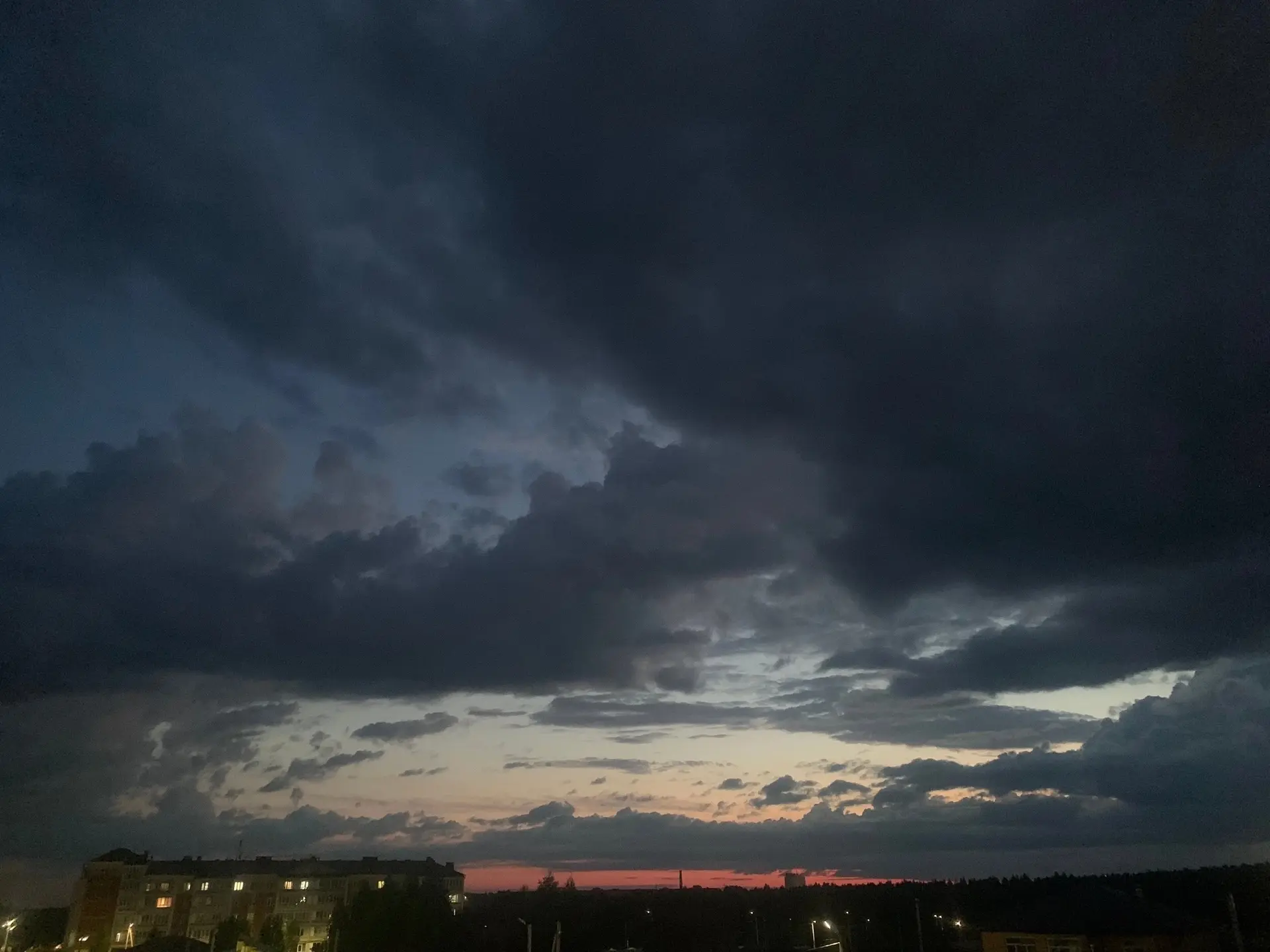 Вот такой закат 🌅