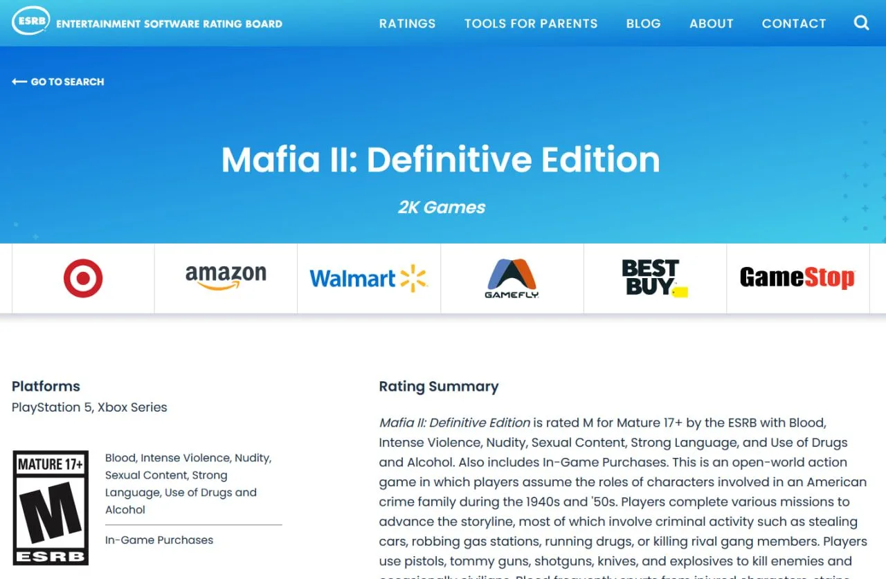 PS5-версии Mafia II: Definitive Edition и Mafia III: Definitive Edition появились в баз...