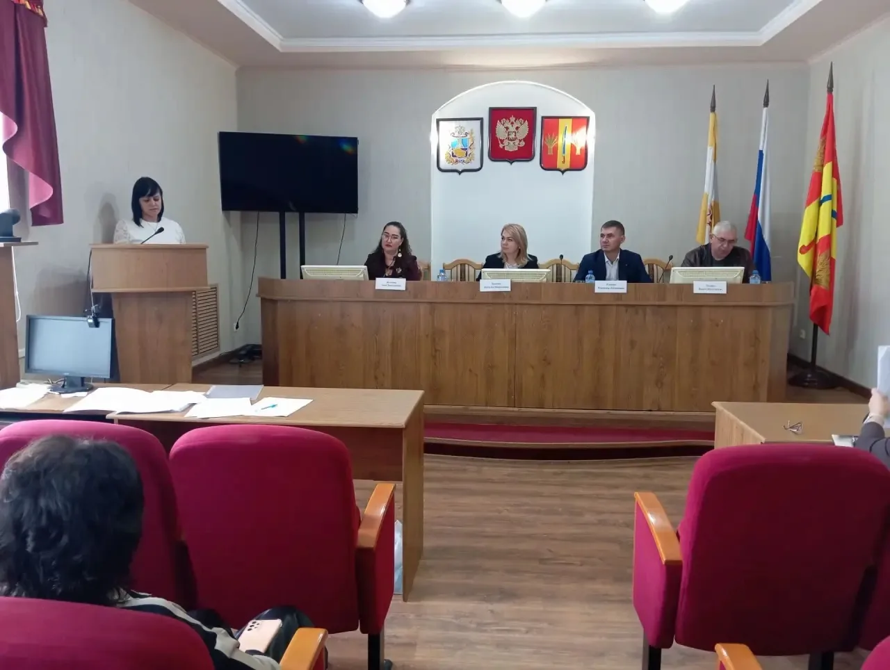 📋 Сегодня в зале заседаний администрации Новоалександровского муниципального округа Ст...