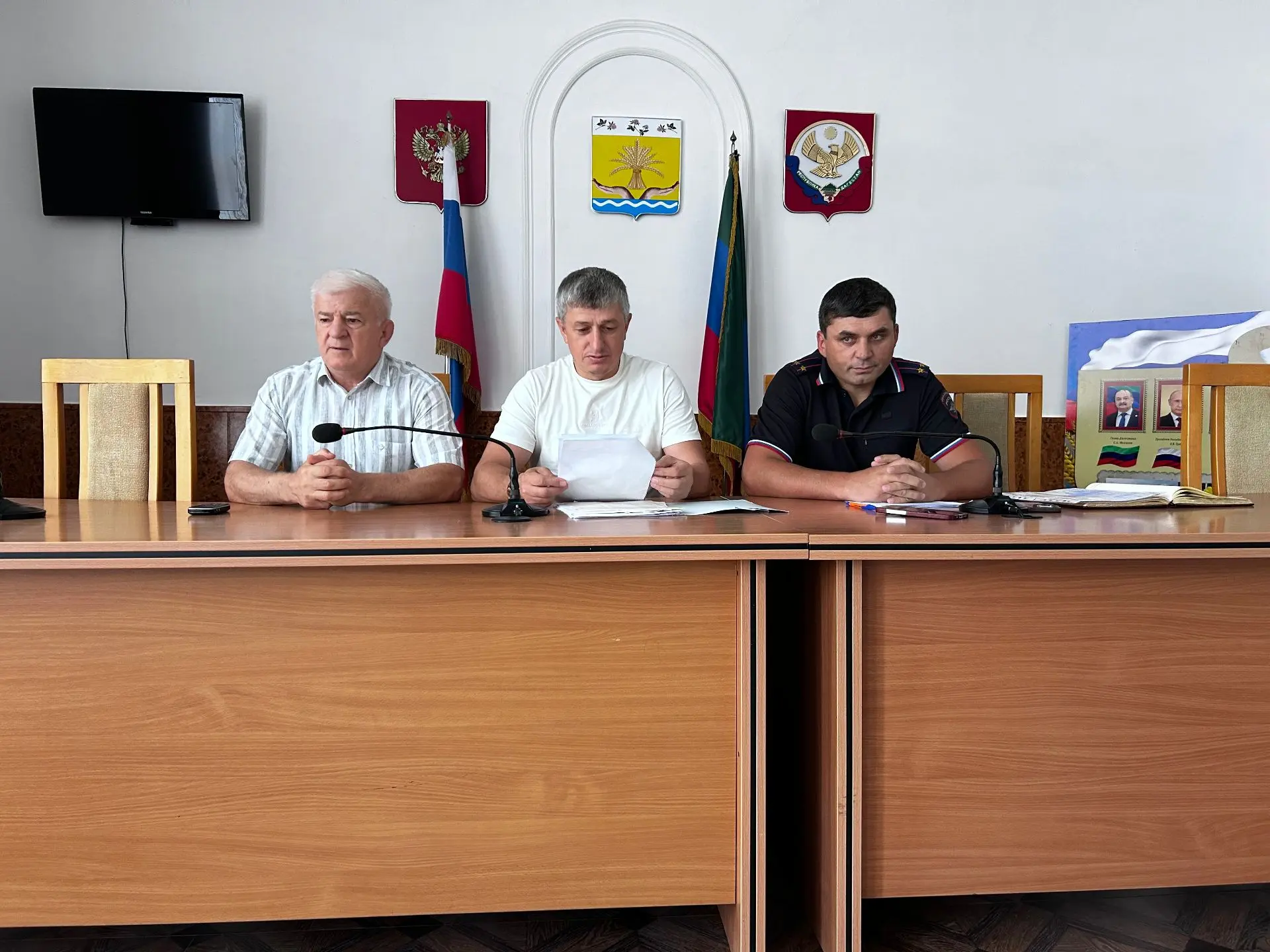 20 августа в администрации МР «Тарумовский район» РД состоялось заседание антитеррорист...