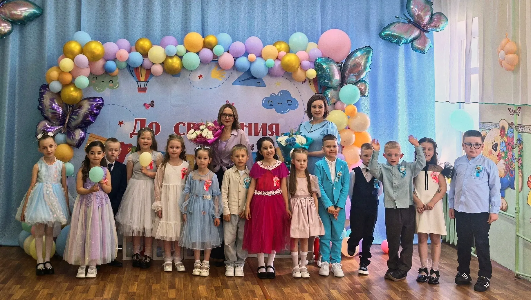 Выпускной в корпусе «Белочка» — трогательное начало большого пути!🎒
