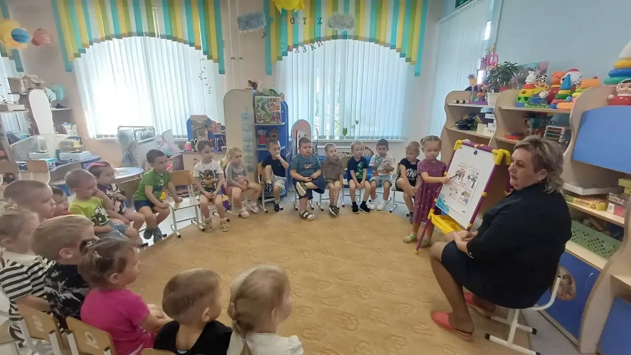 В младшей группе №6 "Ручеек" состоялся Всероссийский урок культуры безопасности, приуро...