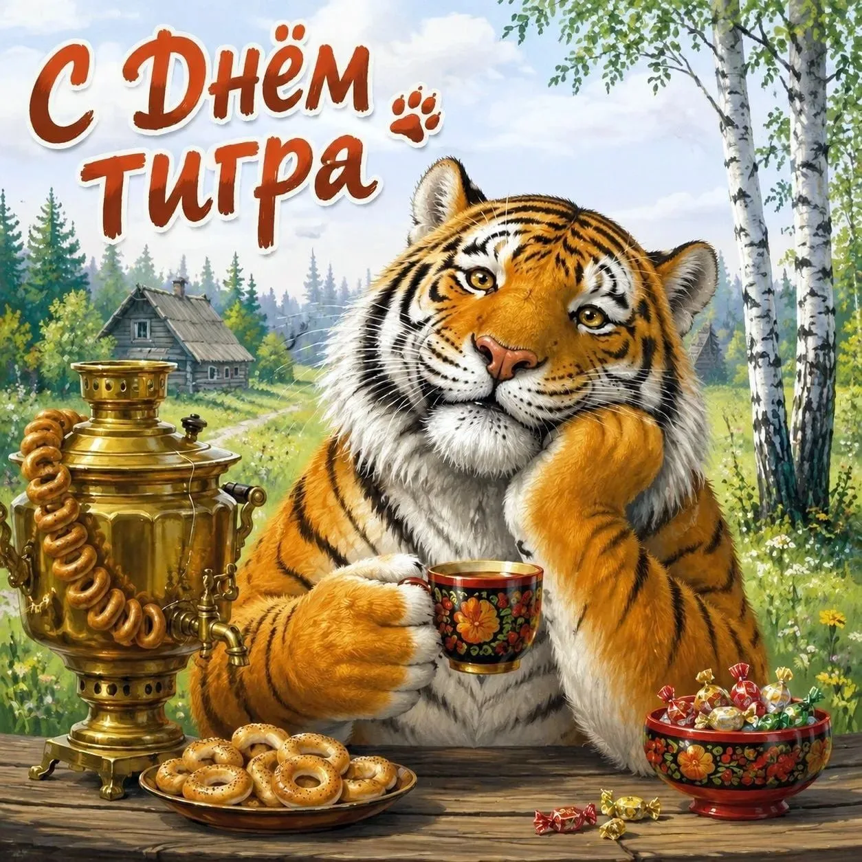 🐯🌍 29 июля — Международный день тигра 🌍🐯

Сегодня во всём мире отмечают Международный день тигра