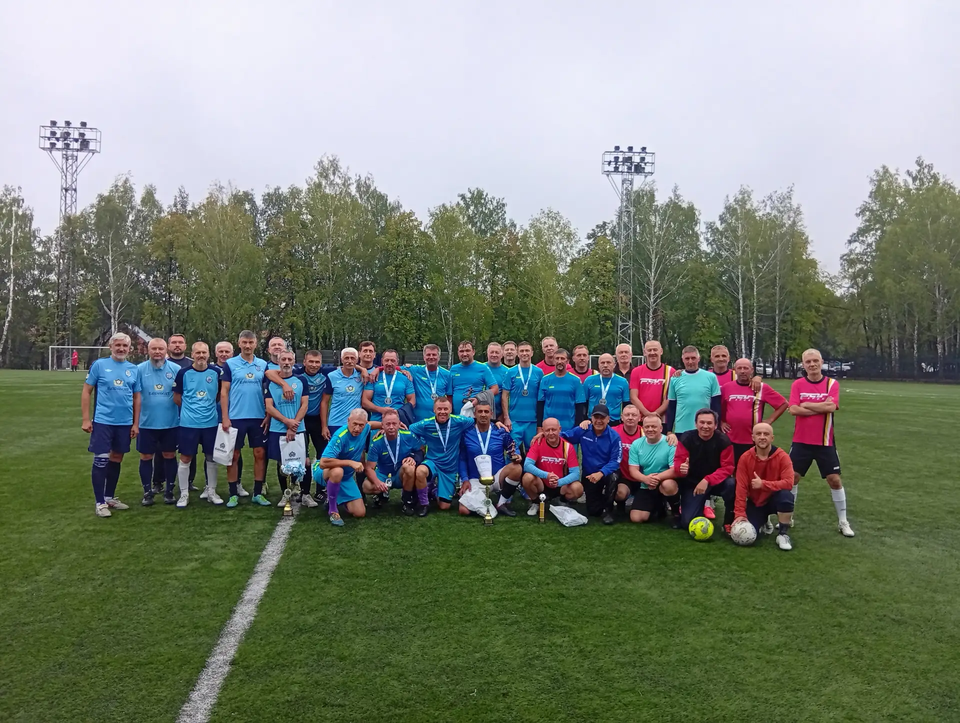 ⚽ В Тюмени состоится 13-й тур чемпионата области по футзалу среди ветеранов 40+