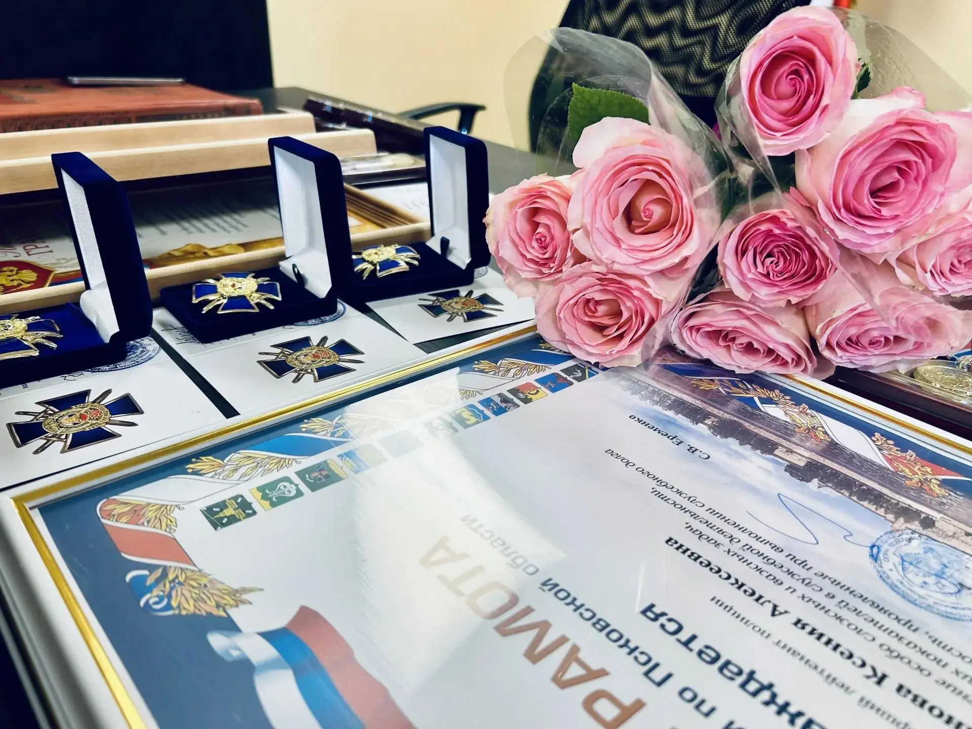 🚔Торжественная встреча в честь 90-летия со дня образования Госавтоинспекции прошла в В...