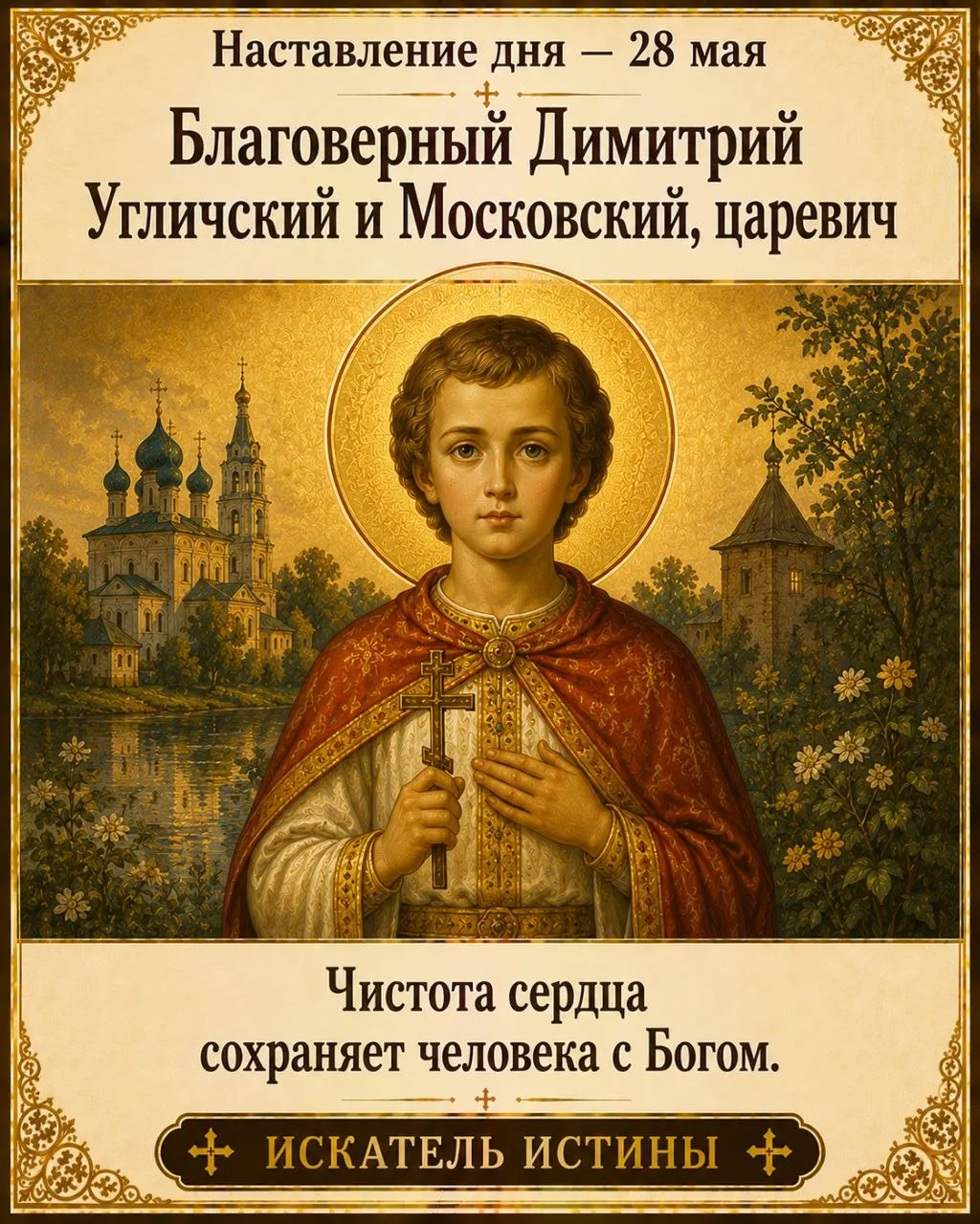 Наставление дня — 28 мая