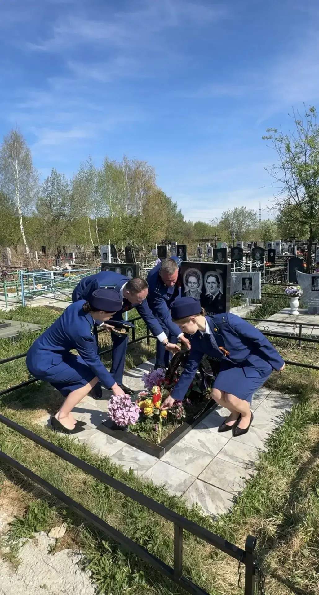 Сотрудники прокуратуры г. Верхней Пышмы в преддверии 81-й годовщины Победы в Великой Отечественной в