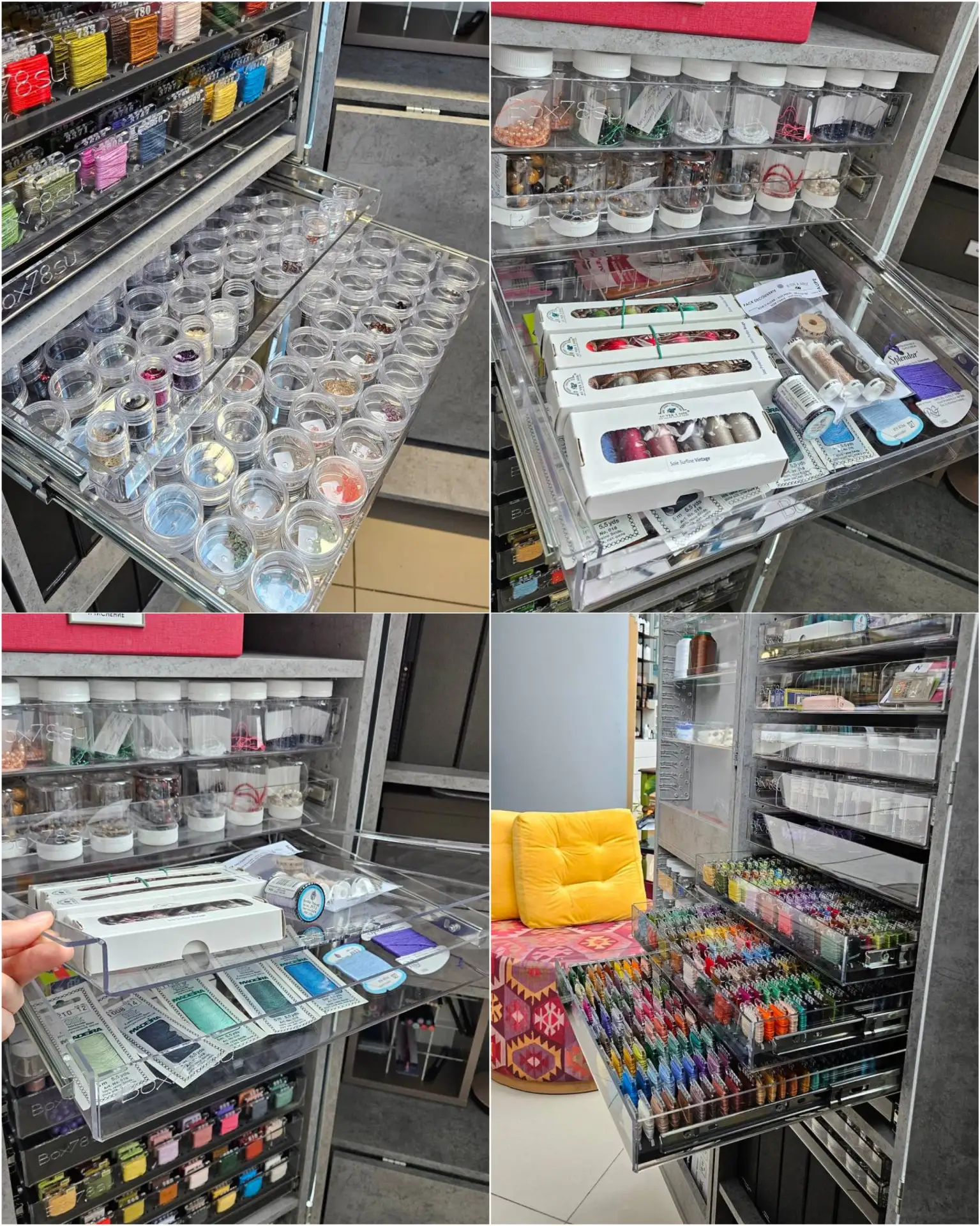 Совместить несколько видов рукоделия в одном месте - легко 😍