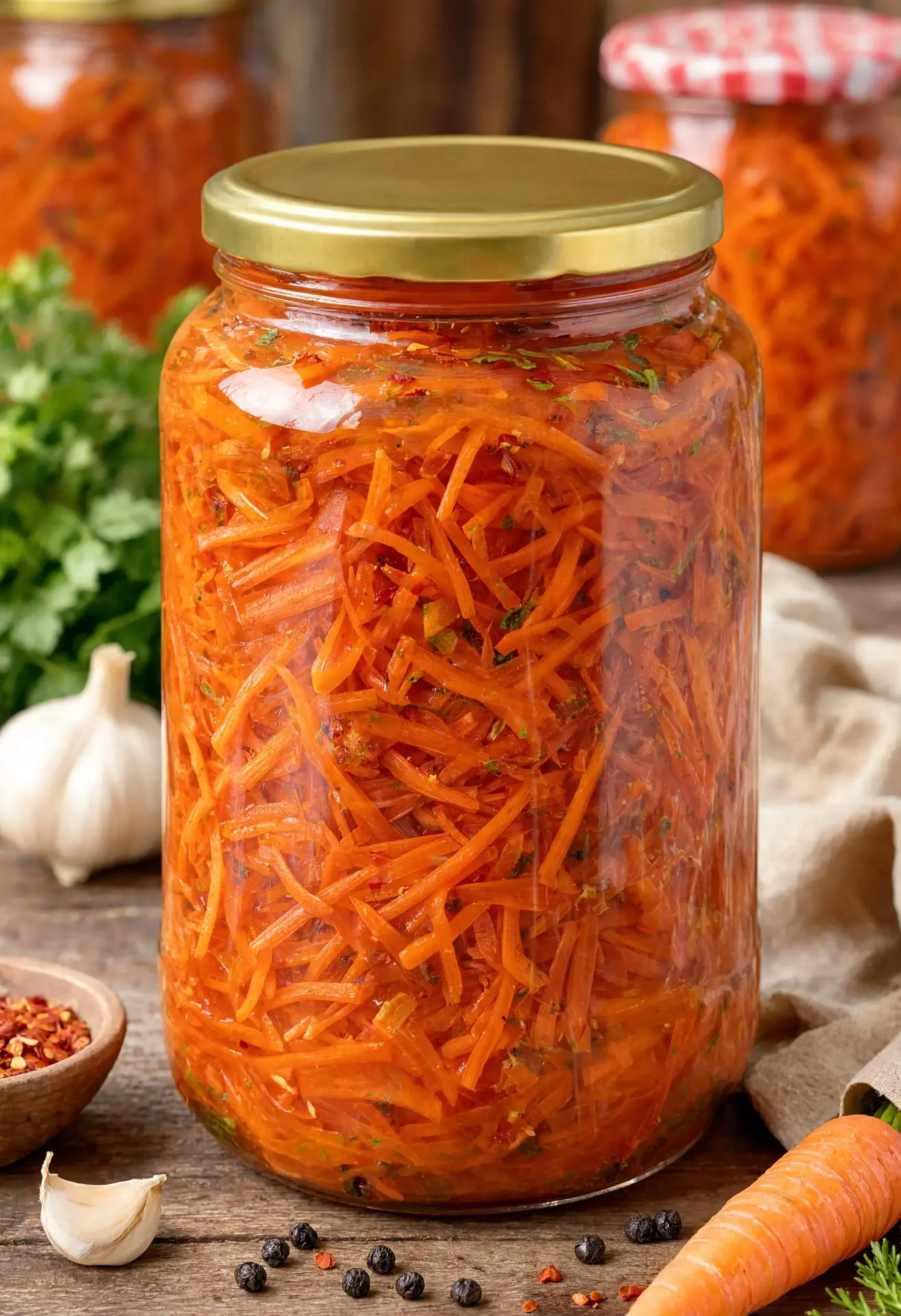 🥕 МОРКОВЬ ПО-КОРЕЙСКИ НА ЗИМУ — ВКУСНАЯ, ХРУСТЯЩАЯ, КАК ИЗ РЕСТОРАНА! Готовится за 30 ...