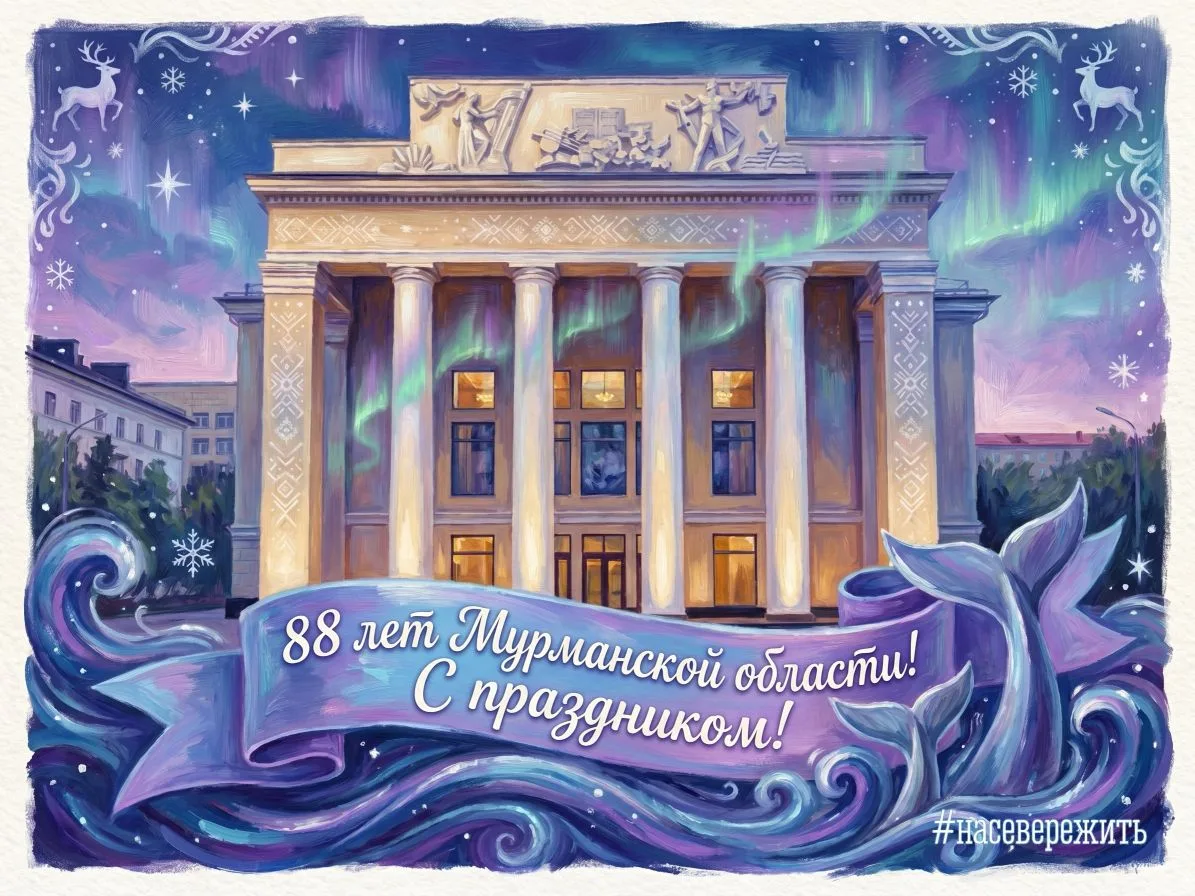 🌠 С Днём Мурманской области — нам 88! 🌠