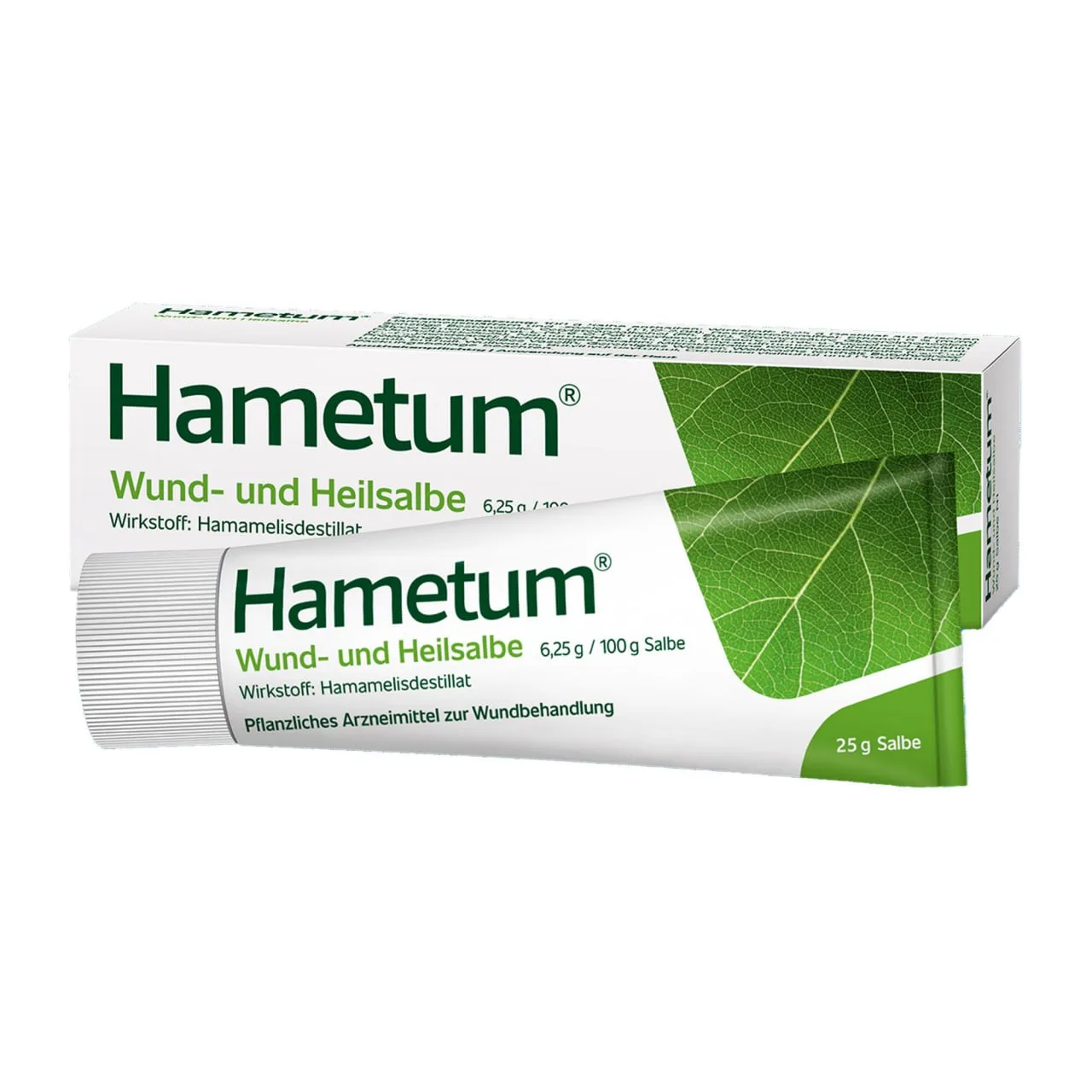 Hametum Wund- und Heilsalbe — заживляющая мазь, 100 г