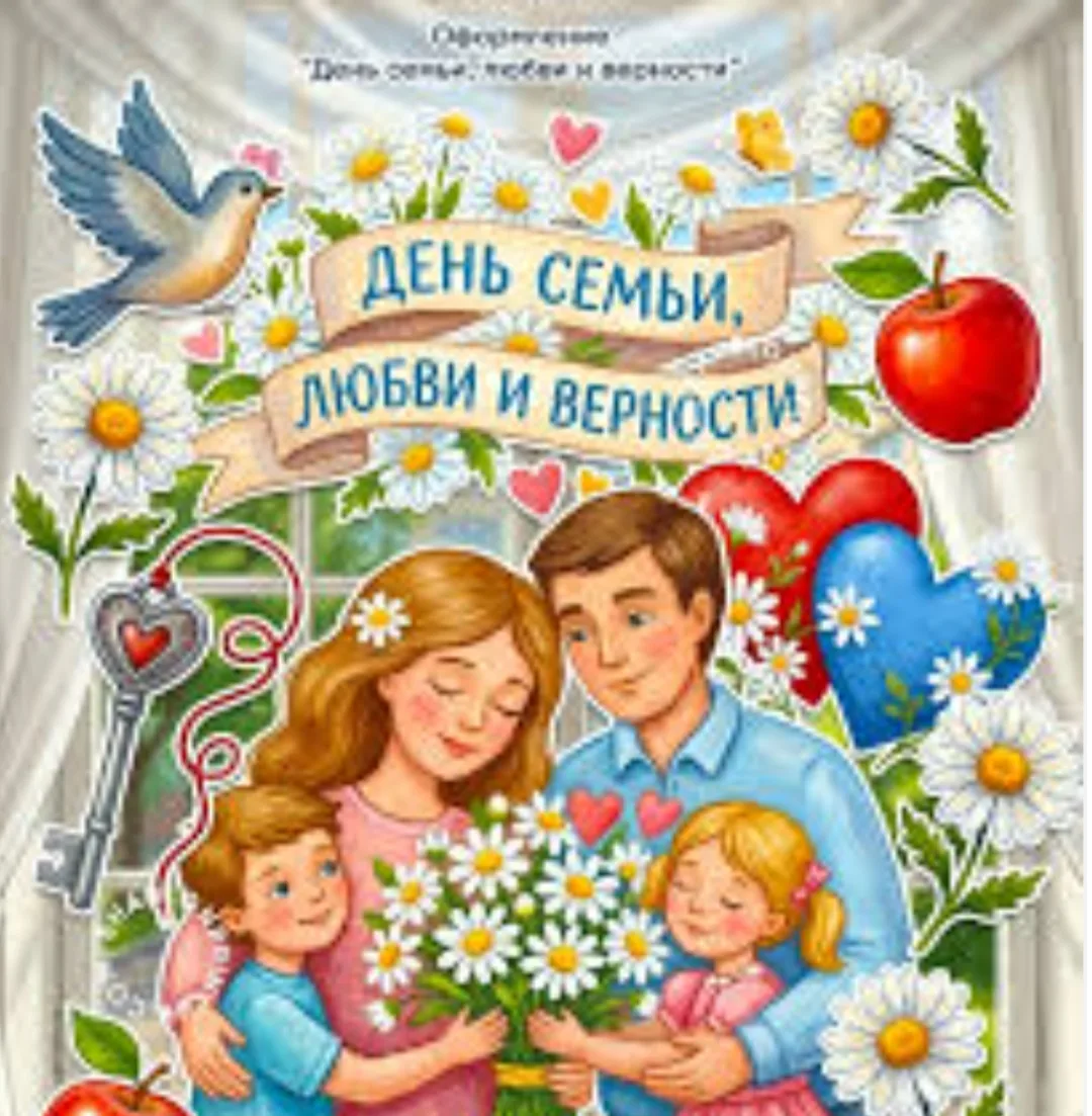 День семьи, любви и верности 8 июля приурочен к православному дню памяти святых благоверных Петра и 