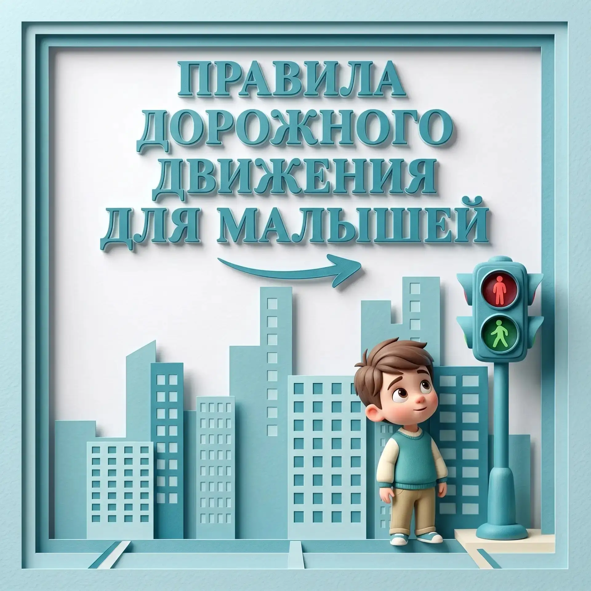 Как воспитать малыша грамотным участником дорожного движения?