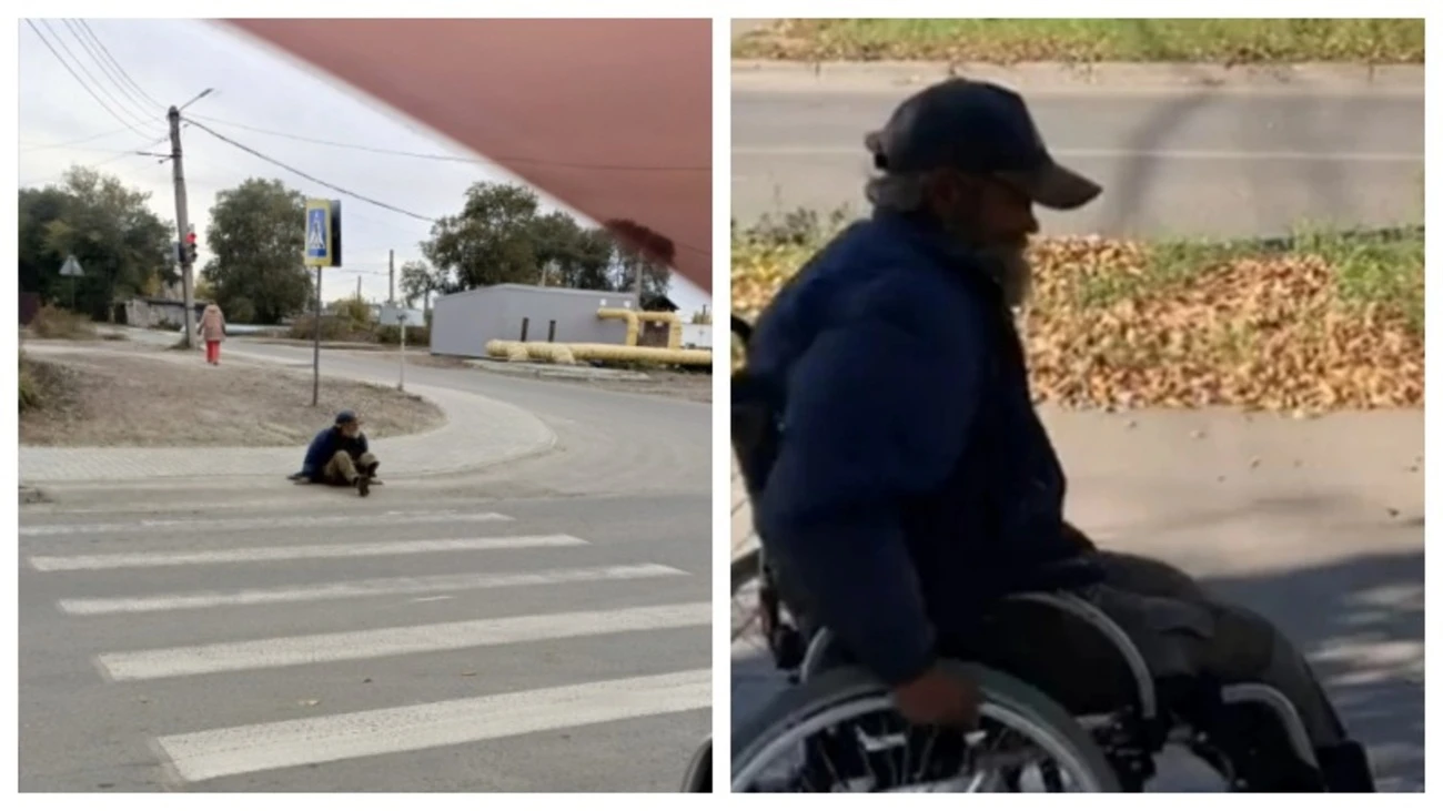 В Бийске снова заметили ползущего по улице мужчину, которому всего несколько дней назад...