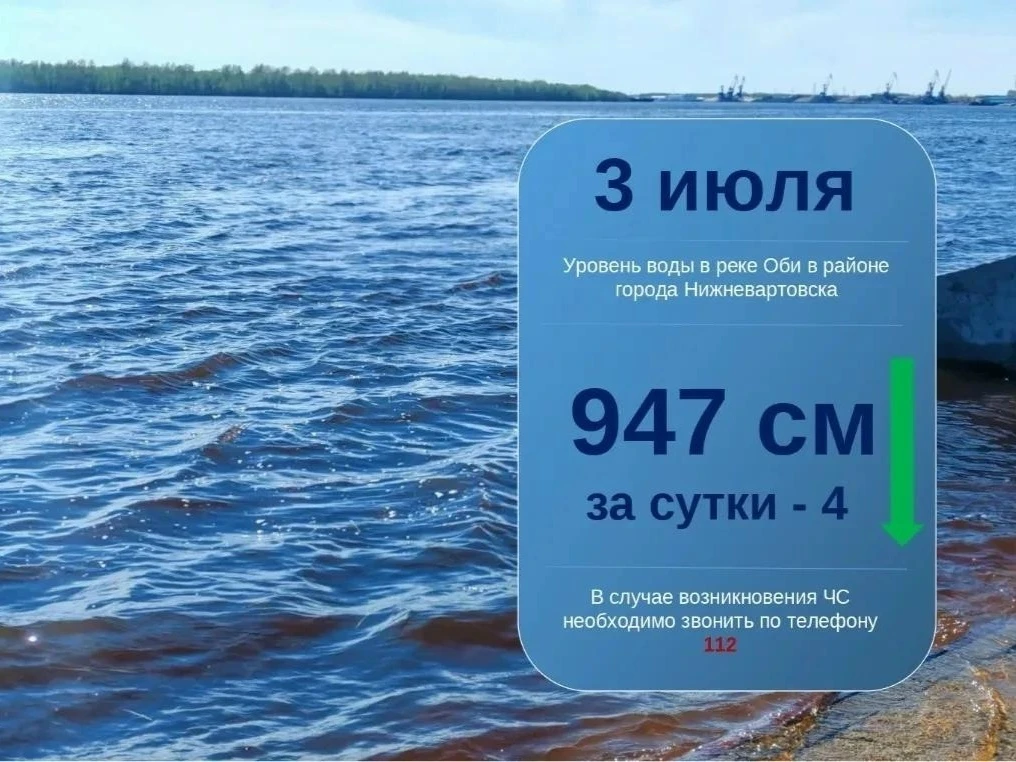 Согласно данным Ханты-Мансийского центра по гидрометеорологии и мониторингу окружающей ...