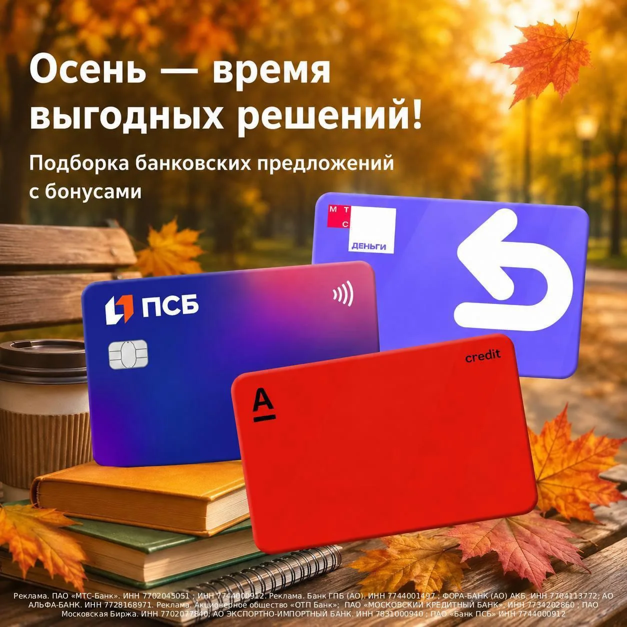 ⚡️ПОДАРКИ ОТ БАНКОВ В СЕНТЯБРЕ