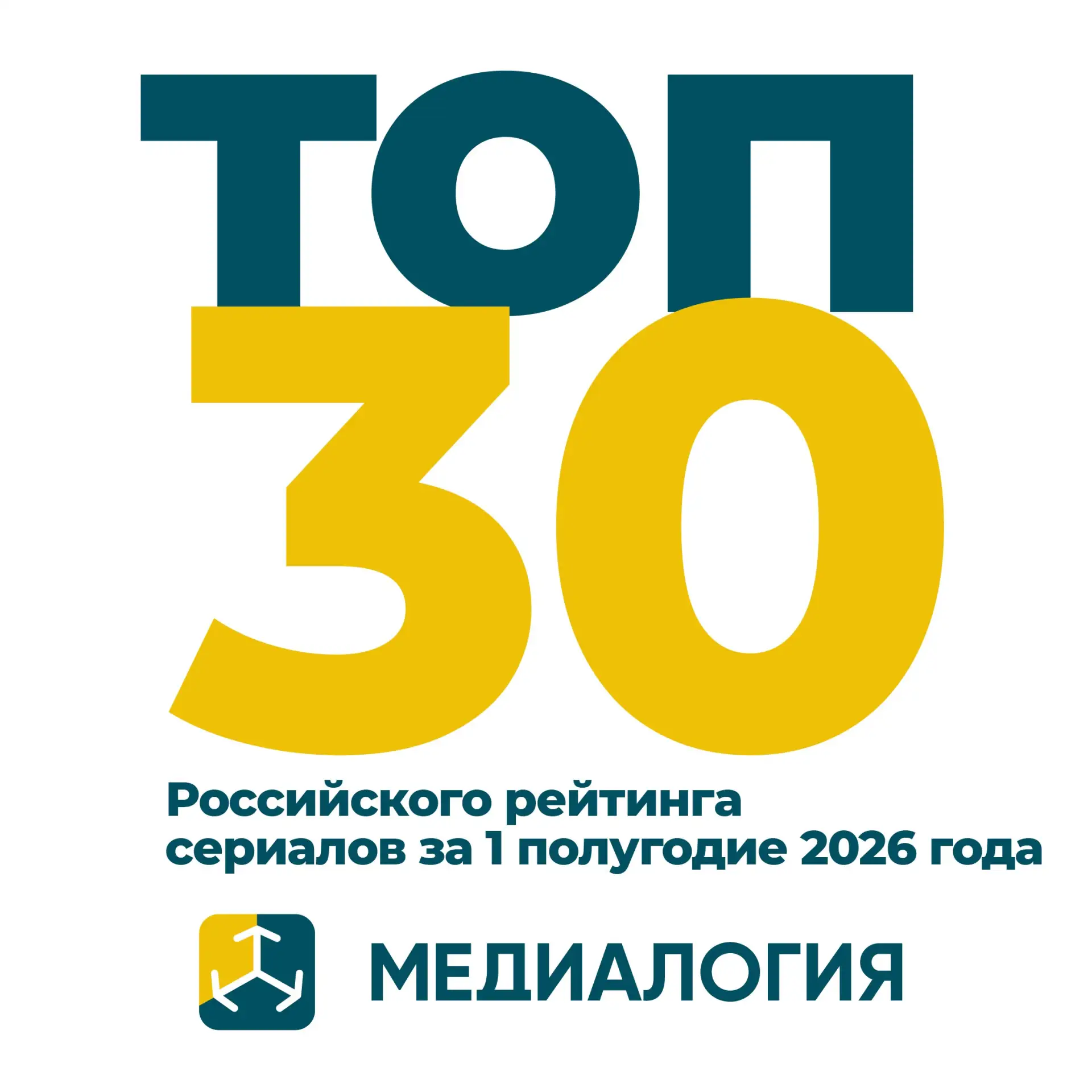 «Медиалогия» назвала ТОП-100 Российского рейтинга сериалов за I полугодие 2026 года
 
По итогам перв
