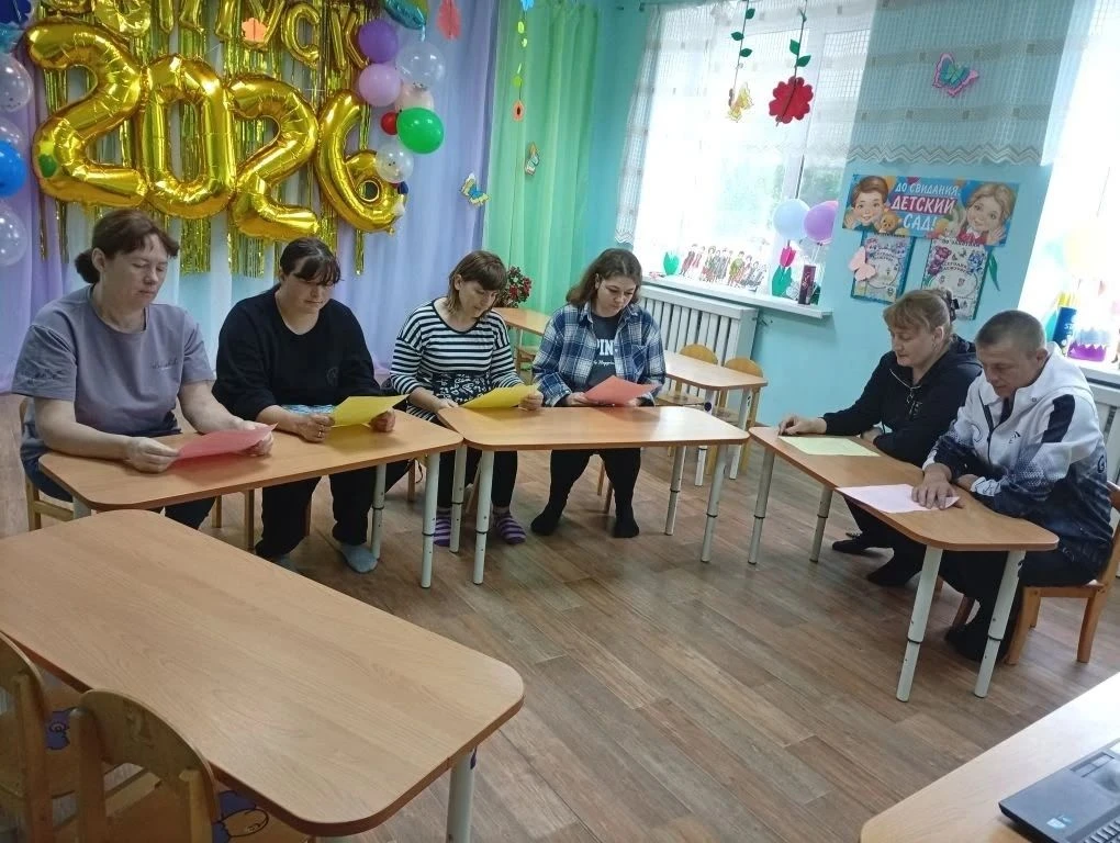 В дошкольном блоке МБОУ "Большегородищенская СОШ имени Героя Советского Союза Н. Г. Сур...