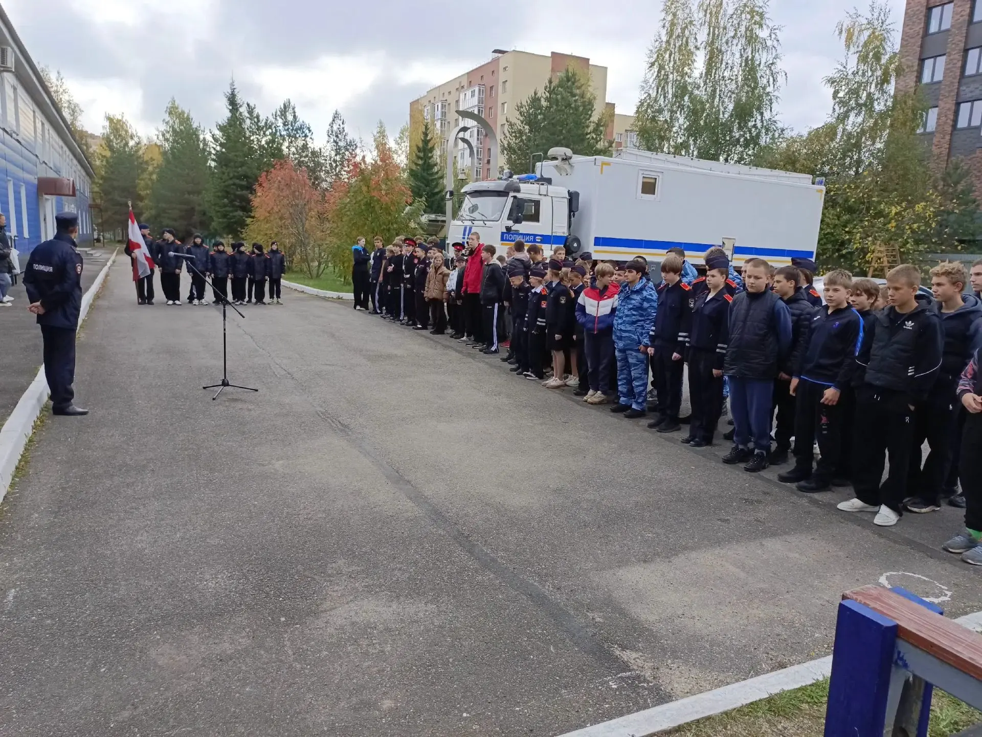 Сегодня наши кадеты 7«А» класса (Рыстаков Илья, Титов Роман и Попов Ярослав) приняли уч...