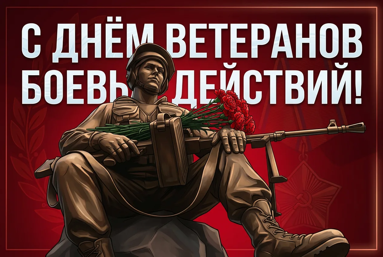 1 июля — День ветеранов боевых действий!