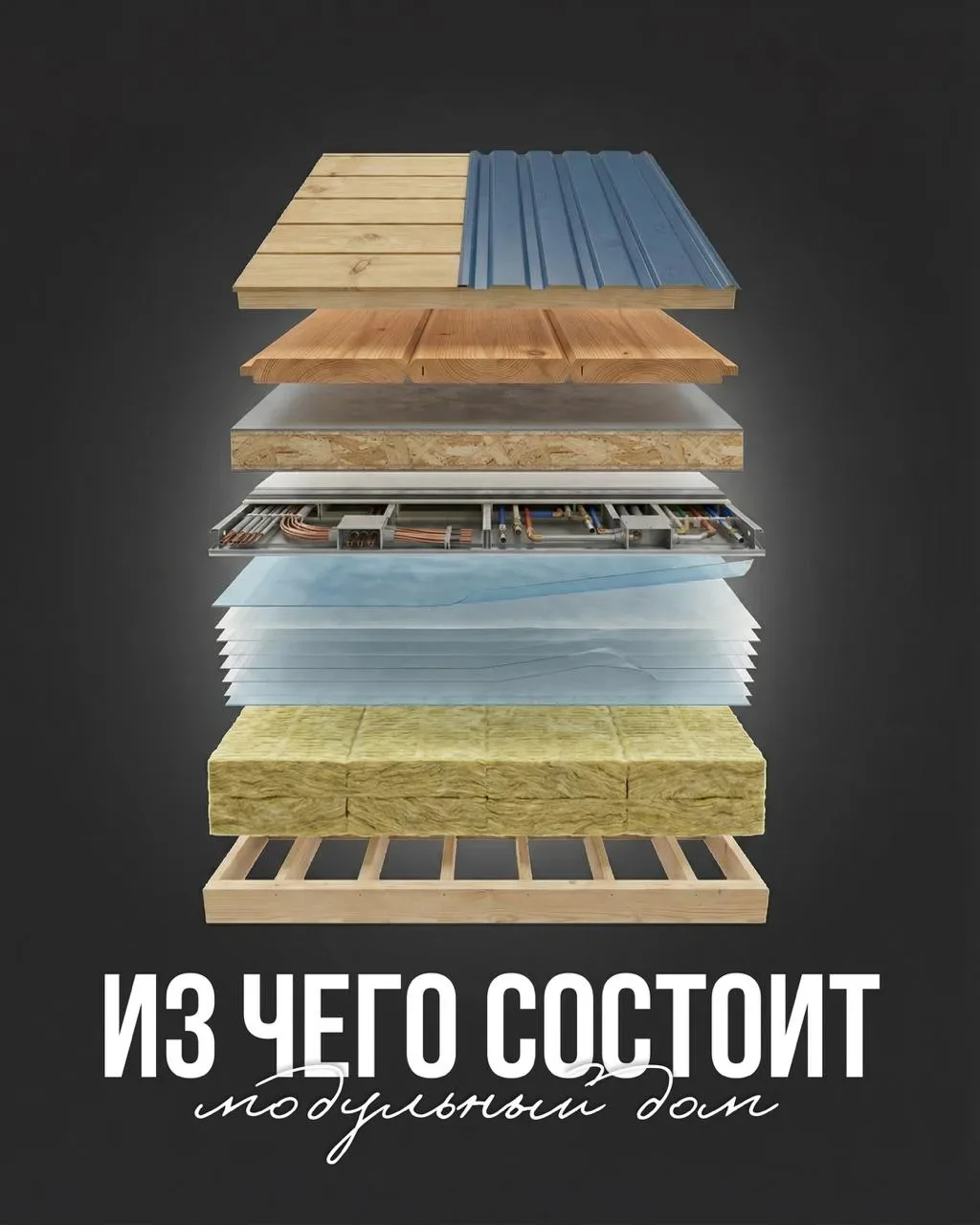 Из чего строят модульный дом?