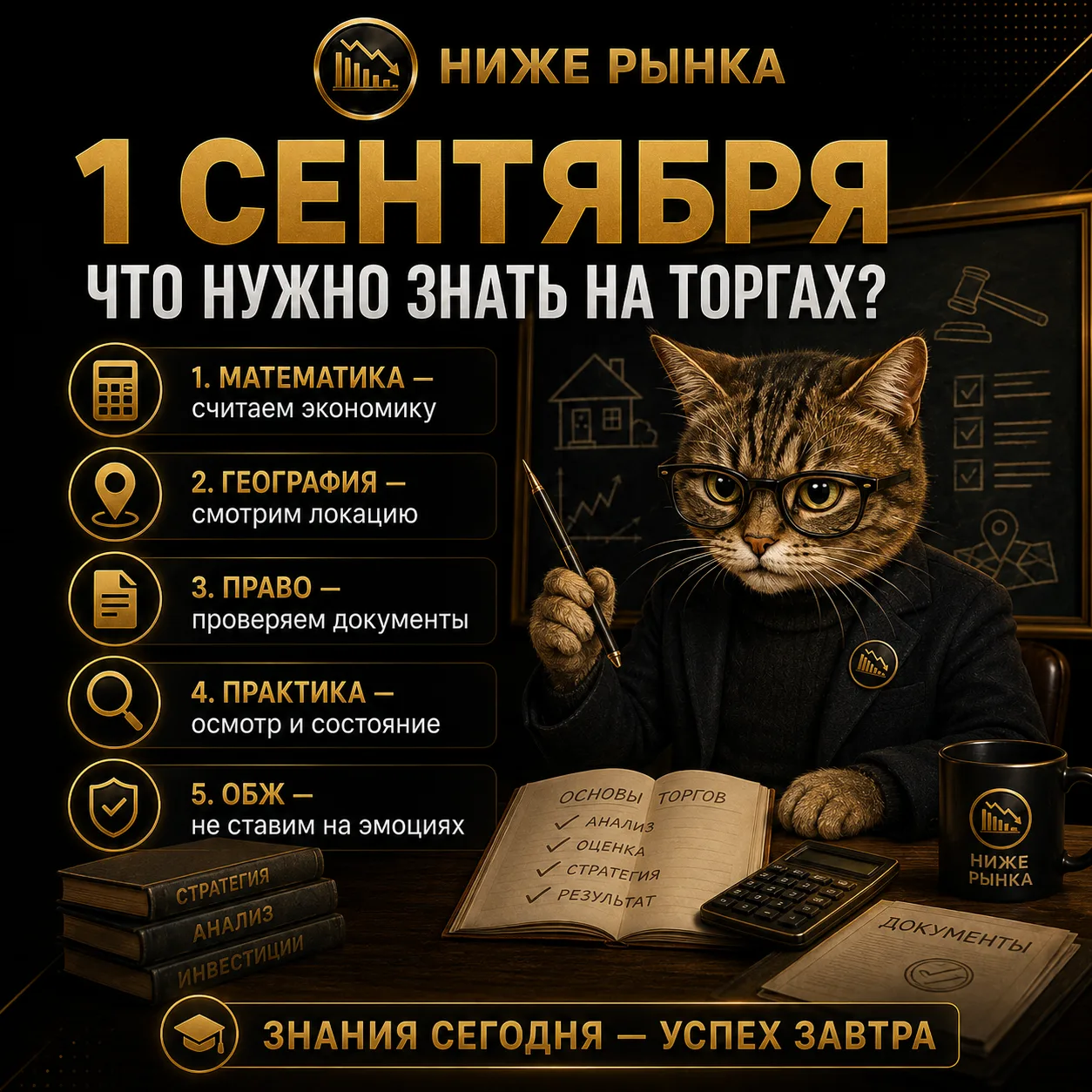 🎓 1 СЕНТЯБРЯ. КАКИЕ «ПРЕДМЕТЫ» НУЖНО ЗНАТЬ НА ТОРГАХ