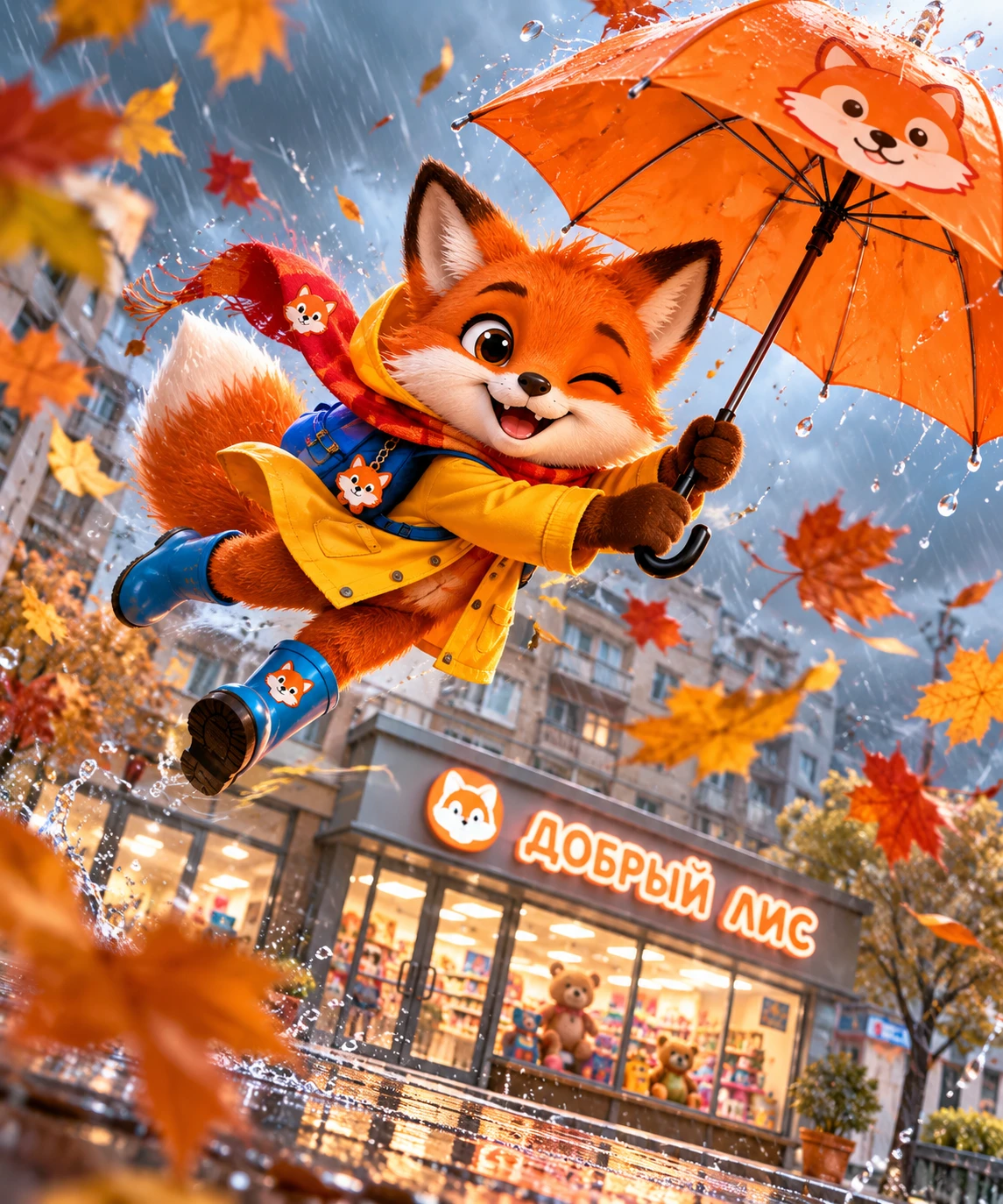 🌧️ Ну и погодка сегодня в Ставрополе! 💨