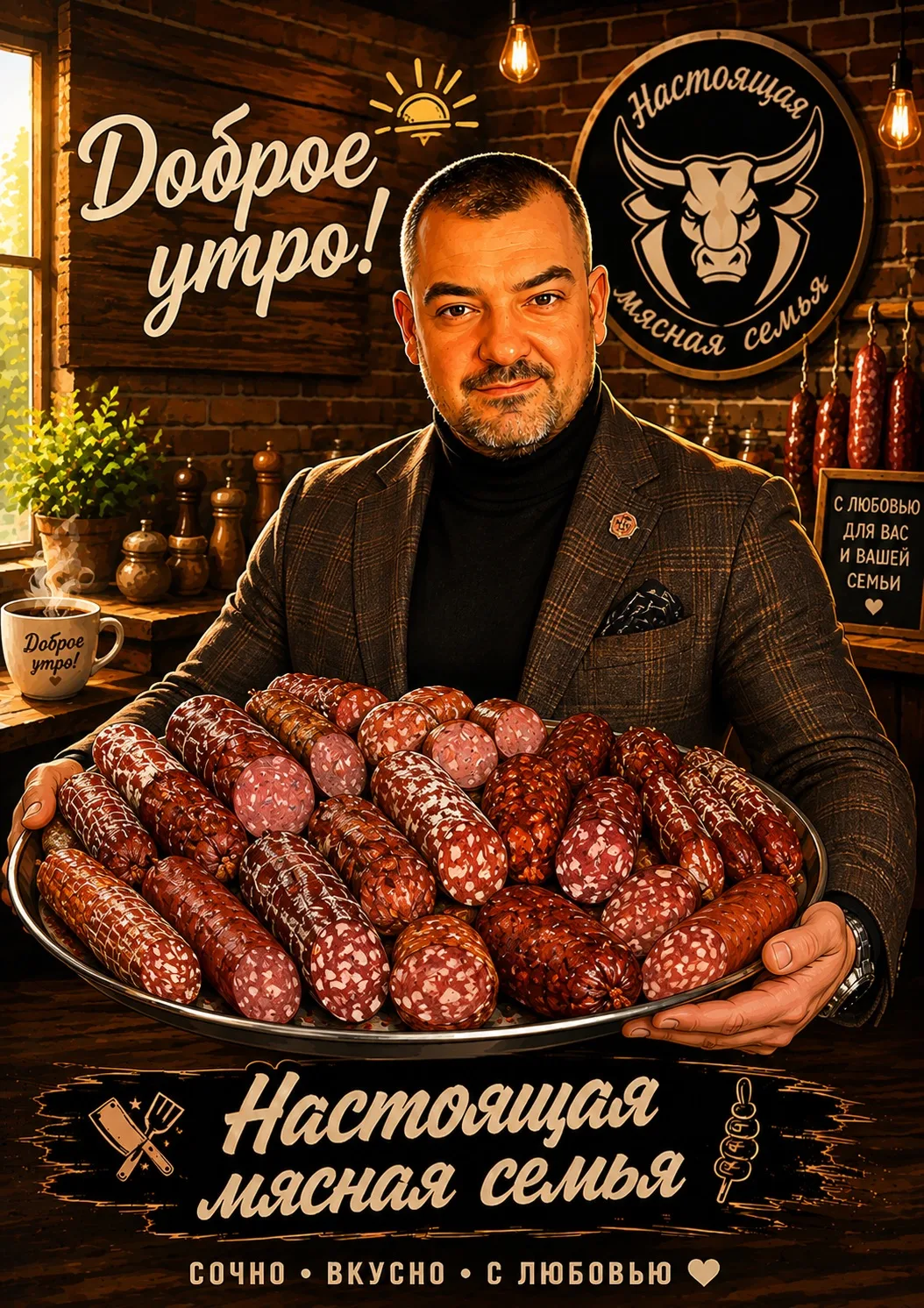 ❤️ Настоящая мясная семья — качество, которому хочется доверять!