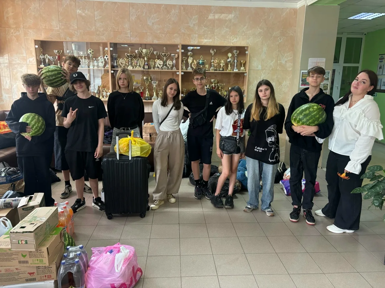 Сегодня наши ребята отправились на отдых в 3 смену!
