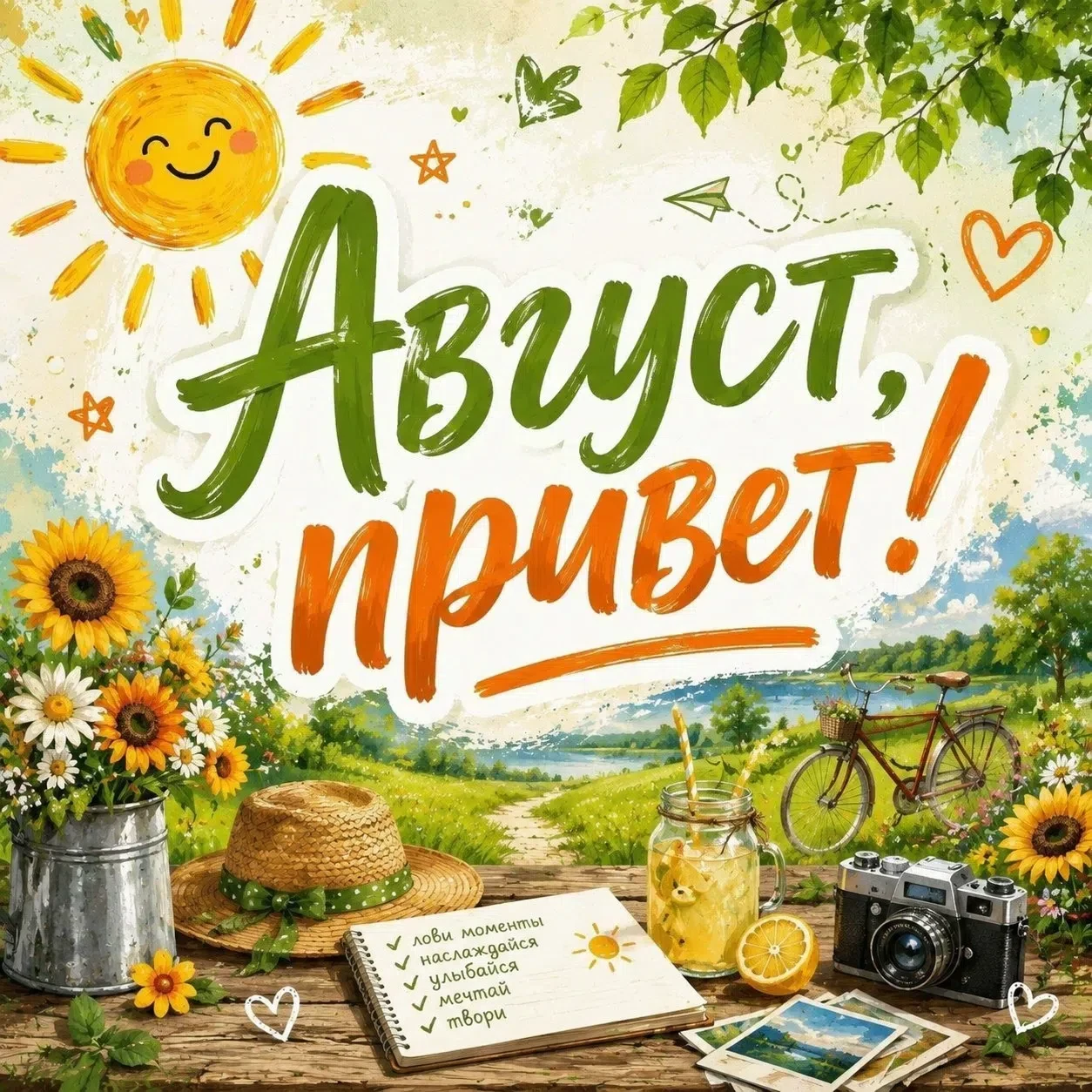 Друзья, какой же он вкусный — последний месяц лета! 🍑