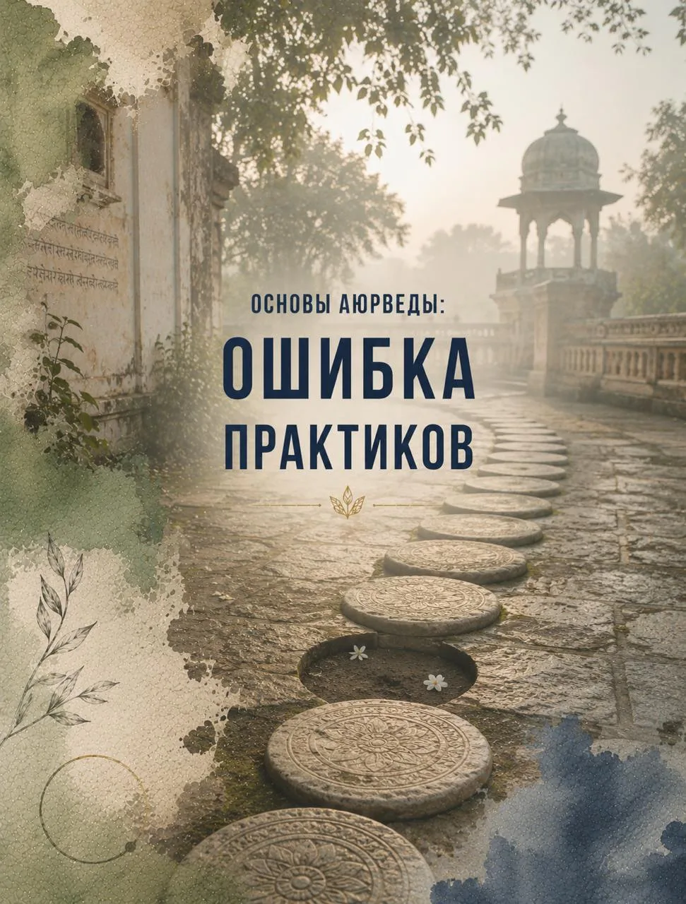 ОСНОВЫ АЮРВЕДЫ — ОШИБКА ПРАКТИКОВ